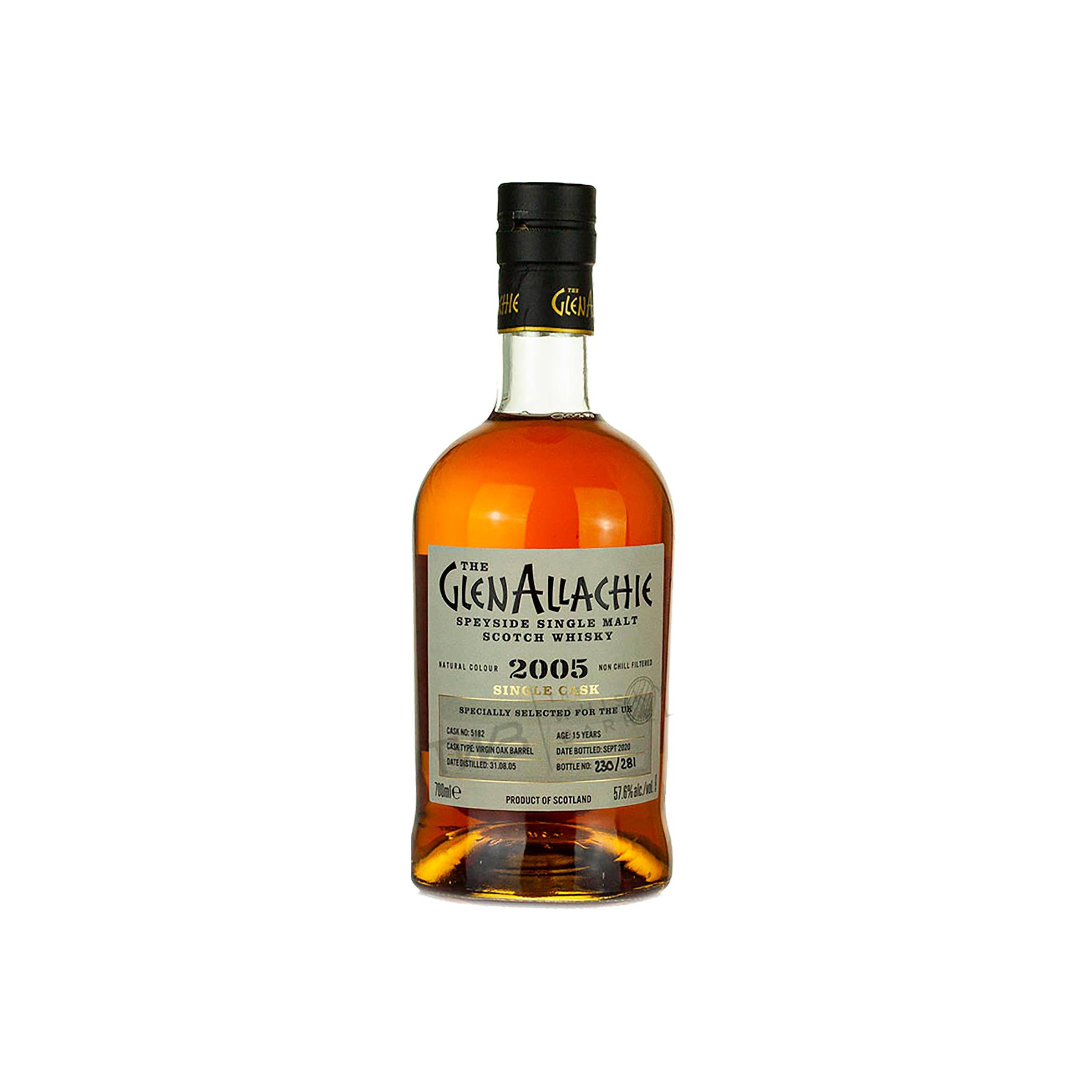 The GlenAllachie Single Cask 2005 15 Years Single Malt Whisky
