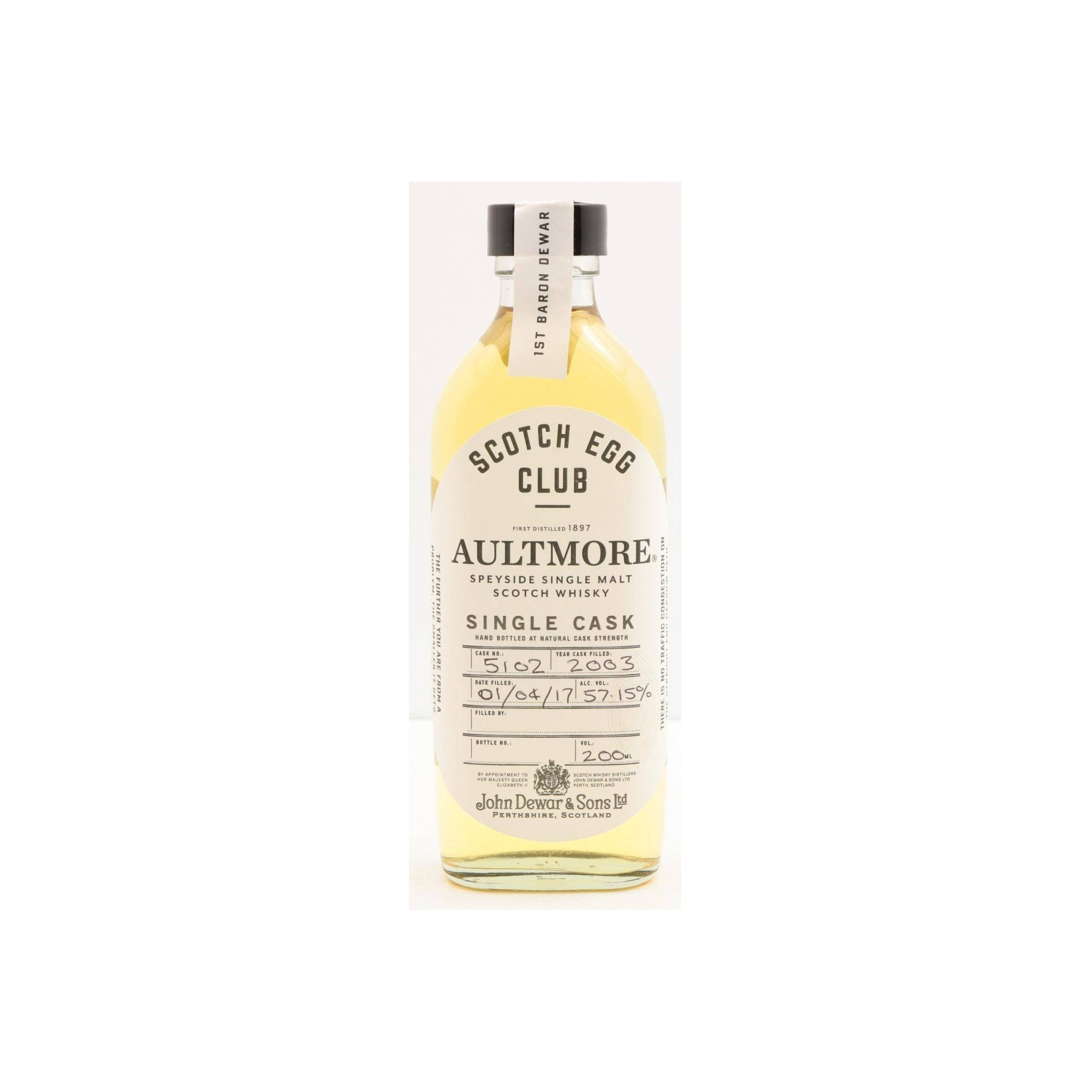 Aultmore Single Cask 2003 13 Years Single Malt Whisky 2