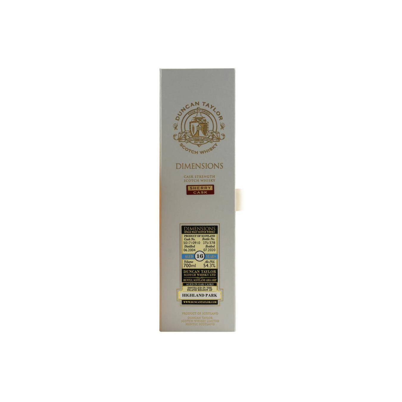 Highland Park Dimensions 2004 16 Years Single Malt Whisky 3