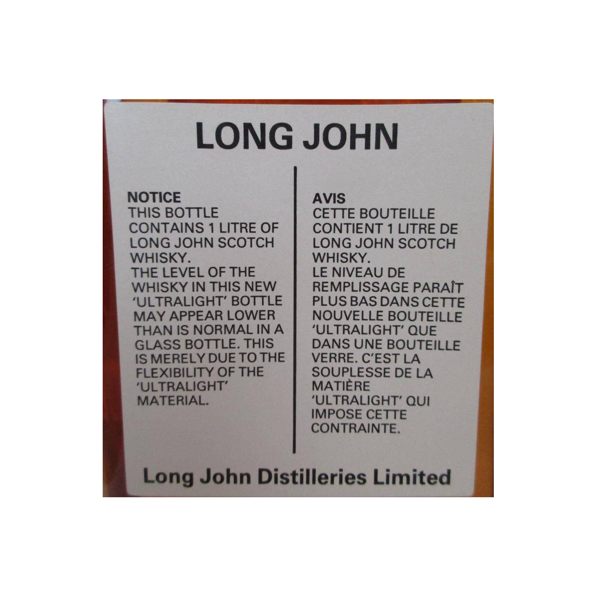 Long John Finest Scotch Whisky 3