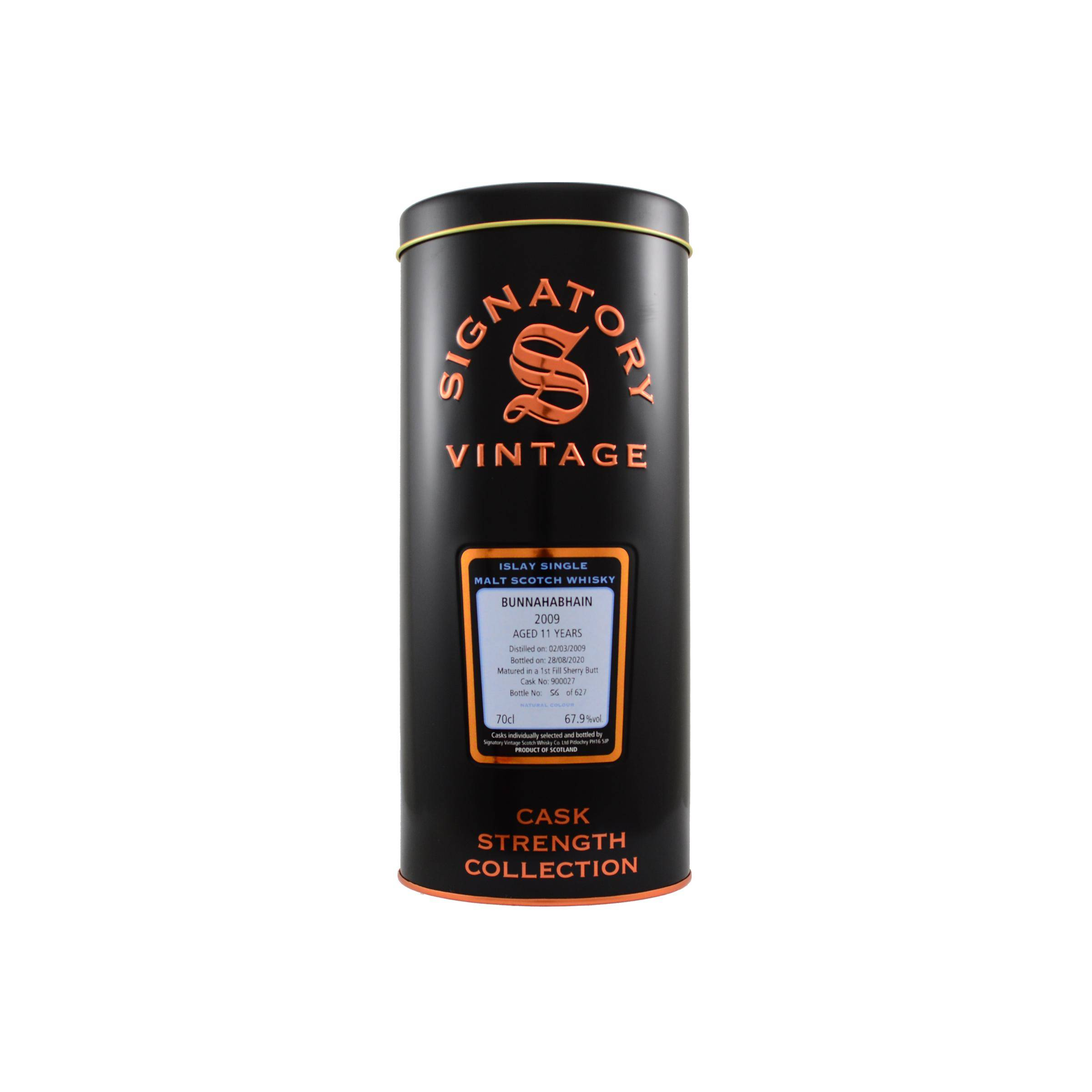 Bunnahabhain Cask Strength Collection 2009 11 Years Single Malt Whisky 2