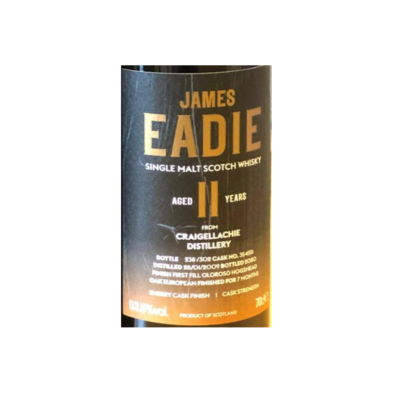 Craigellachie 2009 11 Years Single Malt Whisky 2