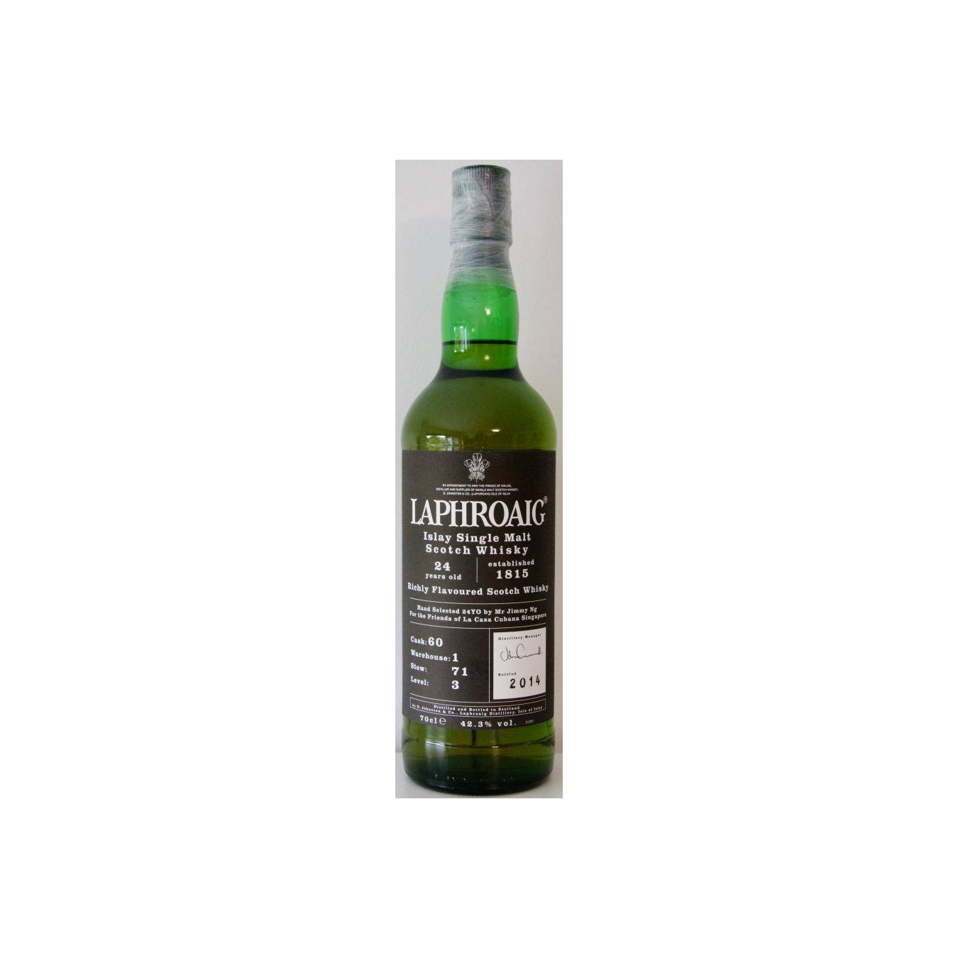 Laphroaig 24 Years Single Malt Whisky 2
