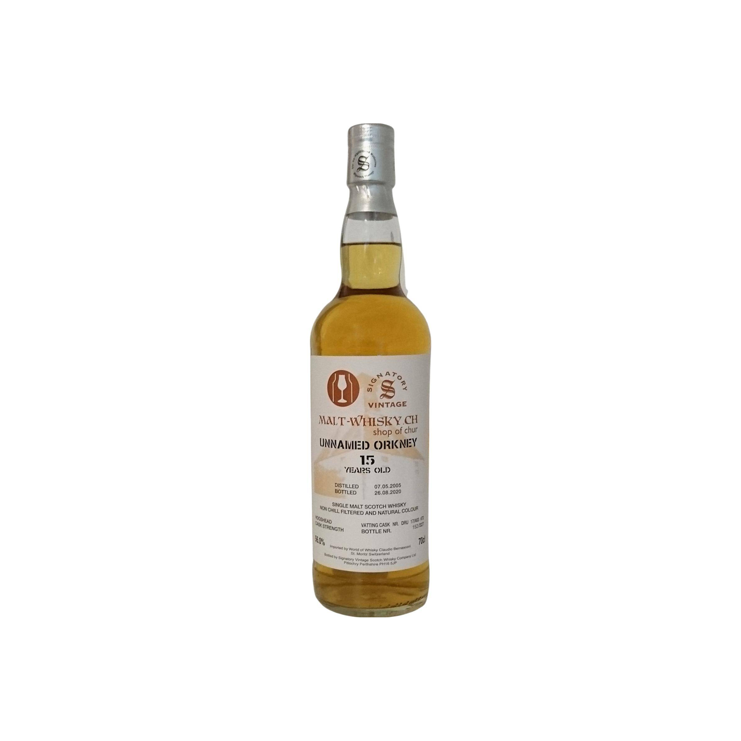Signatory Vintage 2005 15 Years Single Malt Whisky