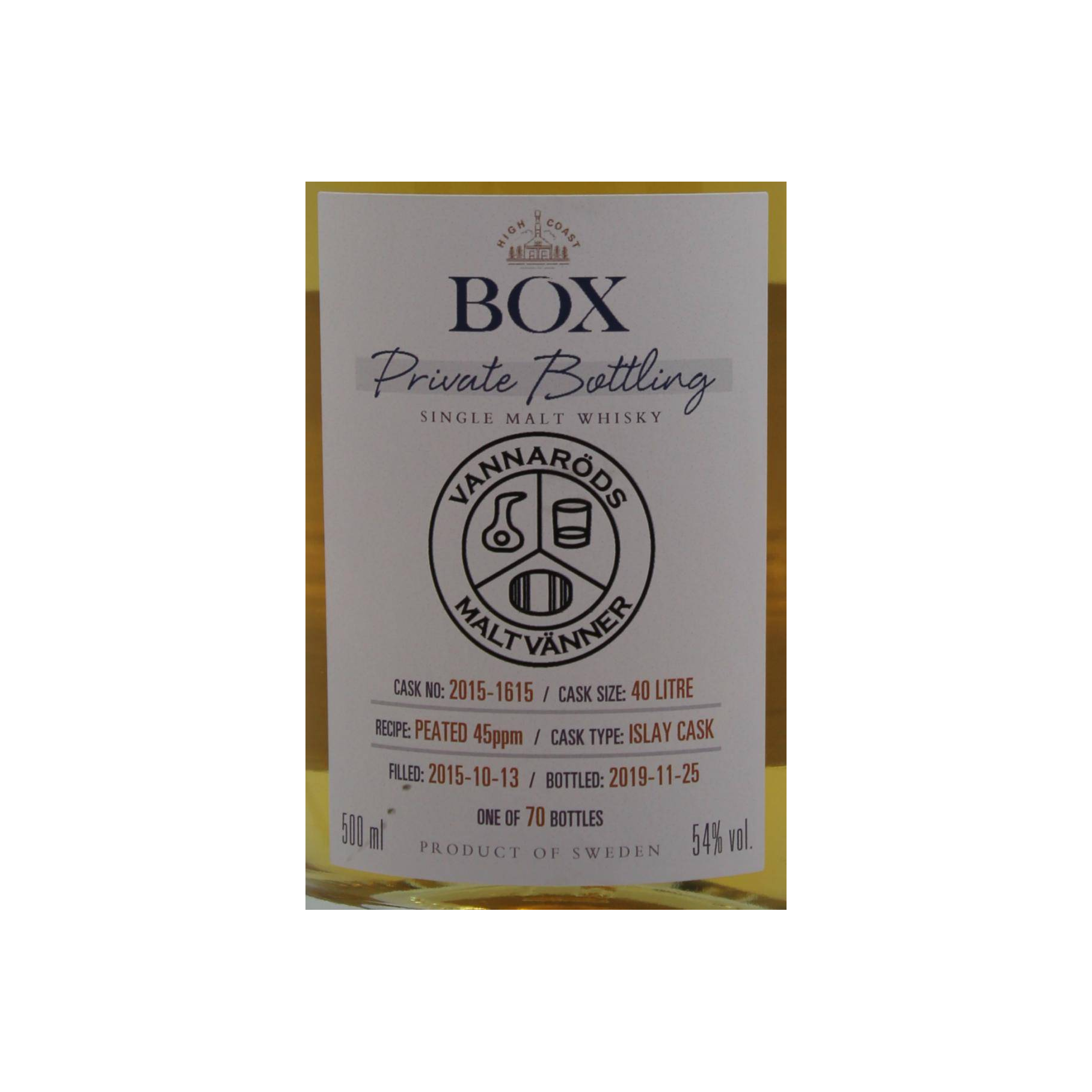 Compass Box 2015 4 Years Single Malt Whisky 2
