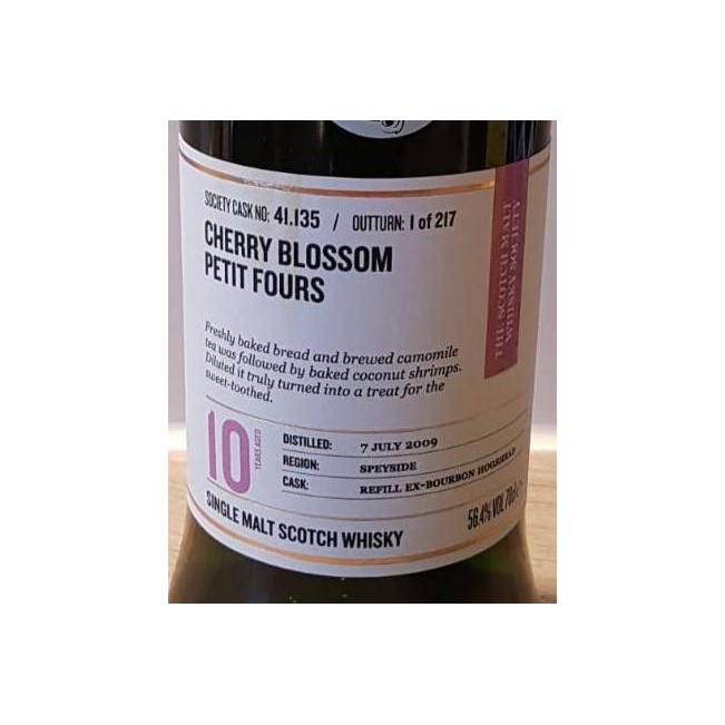 The Scotch Malt Whisky Society 2009 10 Years Single Malt Whisky 2