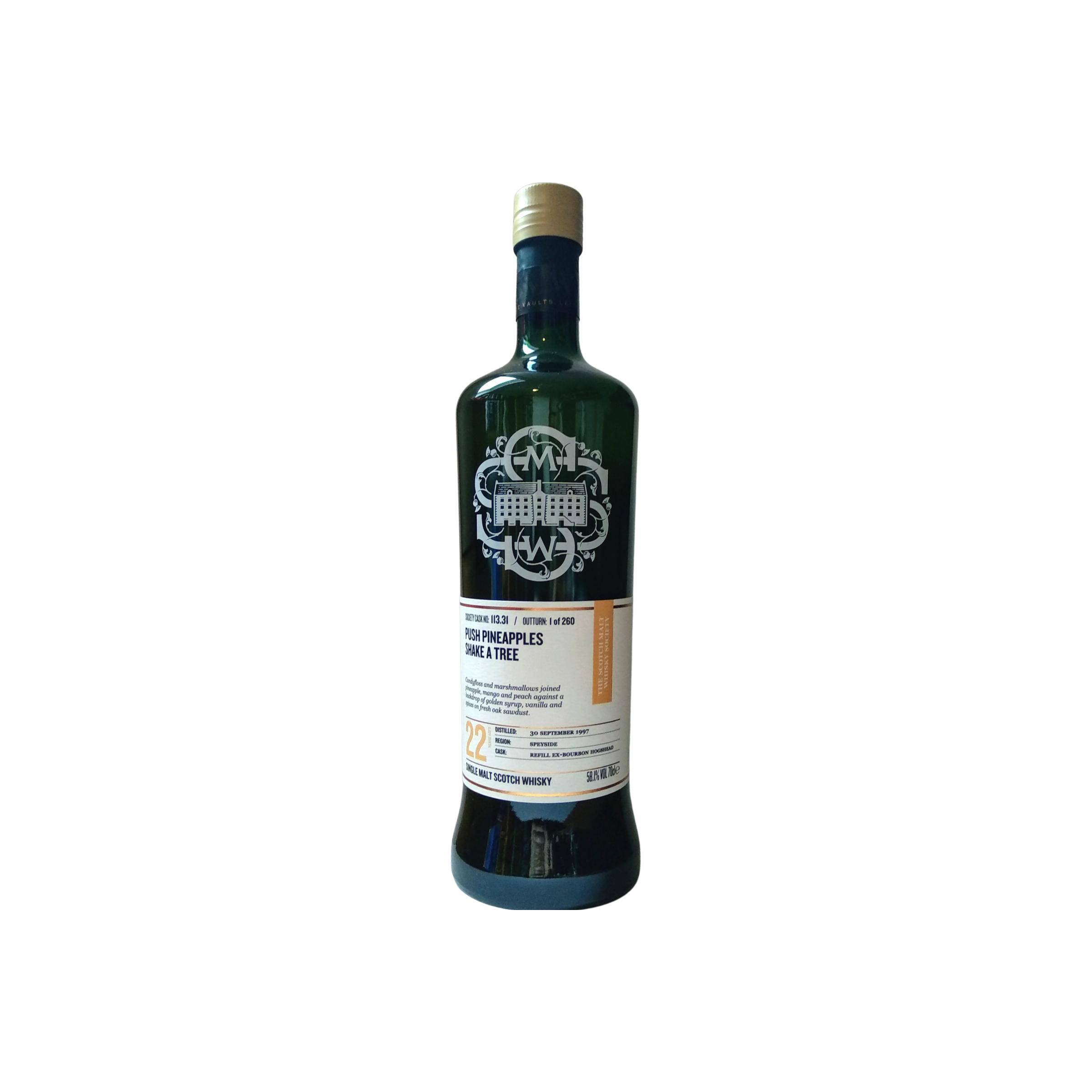 The Scotch Malt Whisky Society 1997 22 Years Single Malt Whisky
