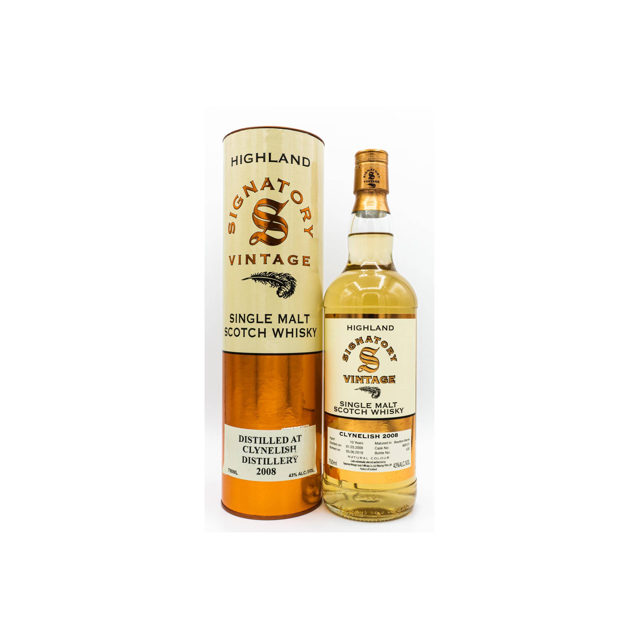 Clynelish Vintage Collection 2008 10 Years Single Malt Whisky 2