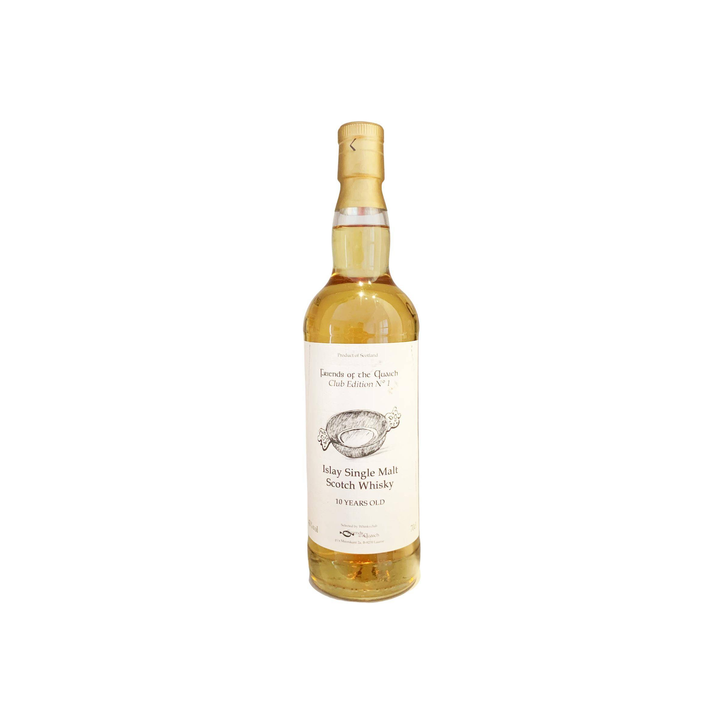 Islay Single Malt Scotch Whisky 10-year-old UD