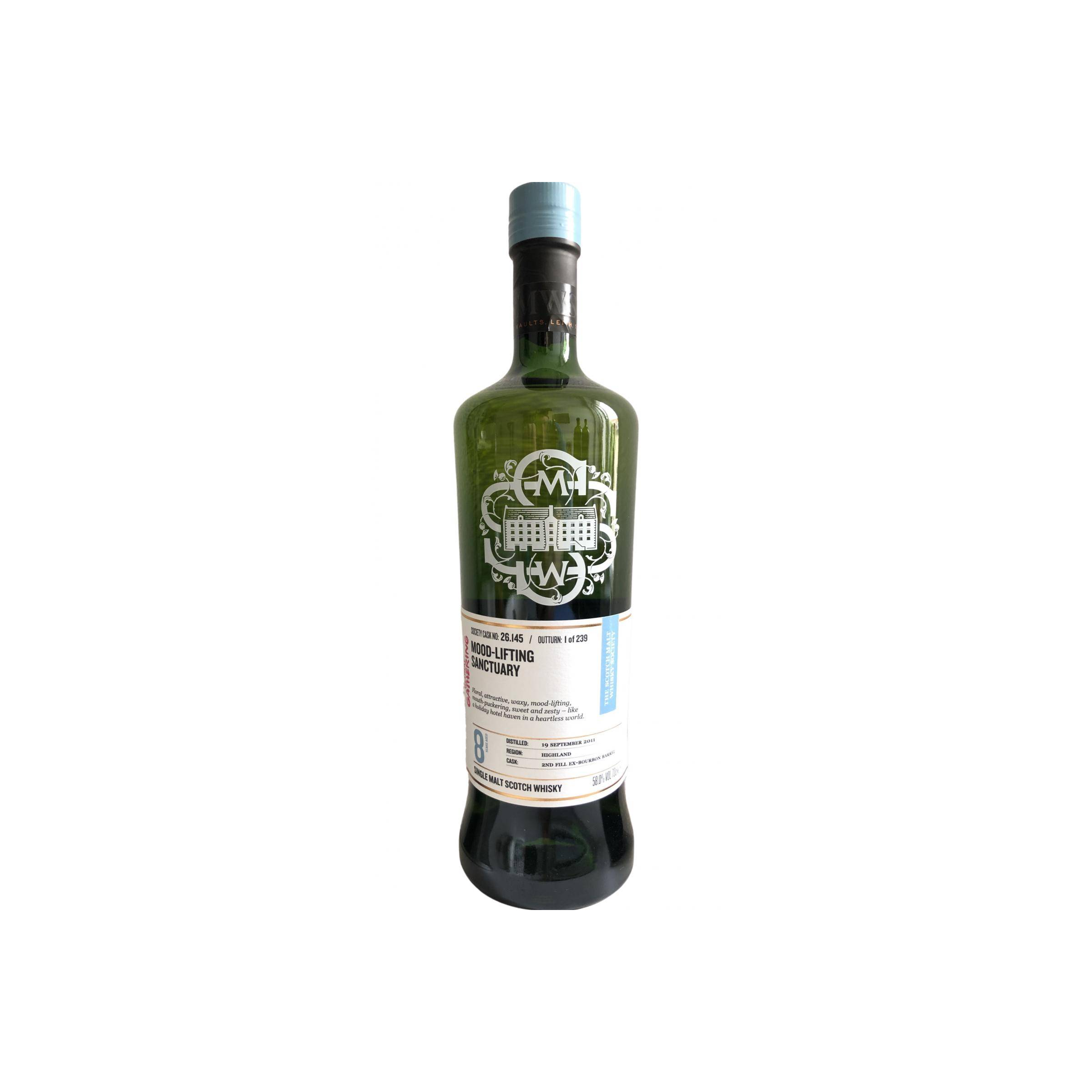 The Scotch Malt Whisky Society 2011 8 Years Single Malt Whisky