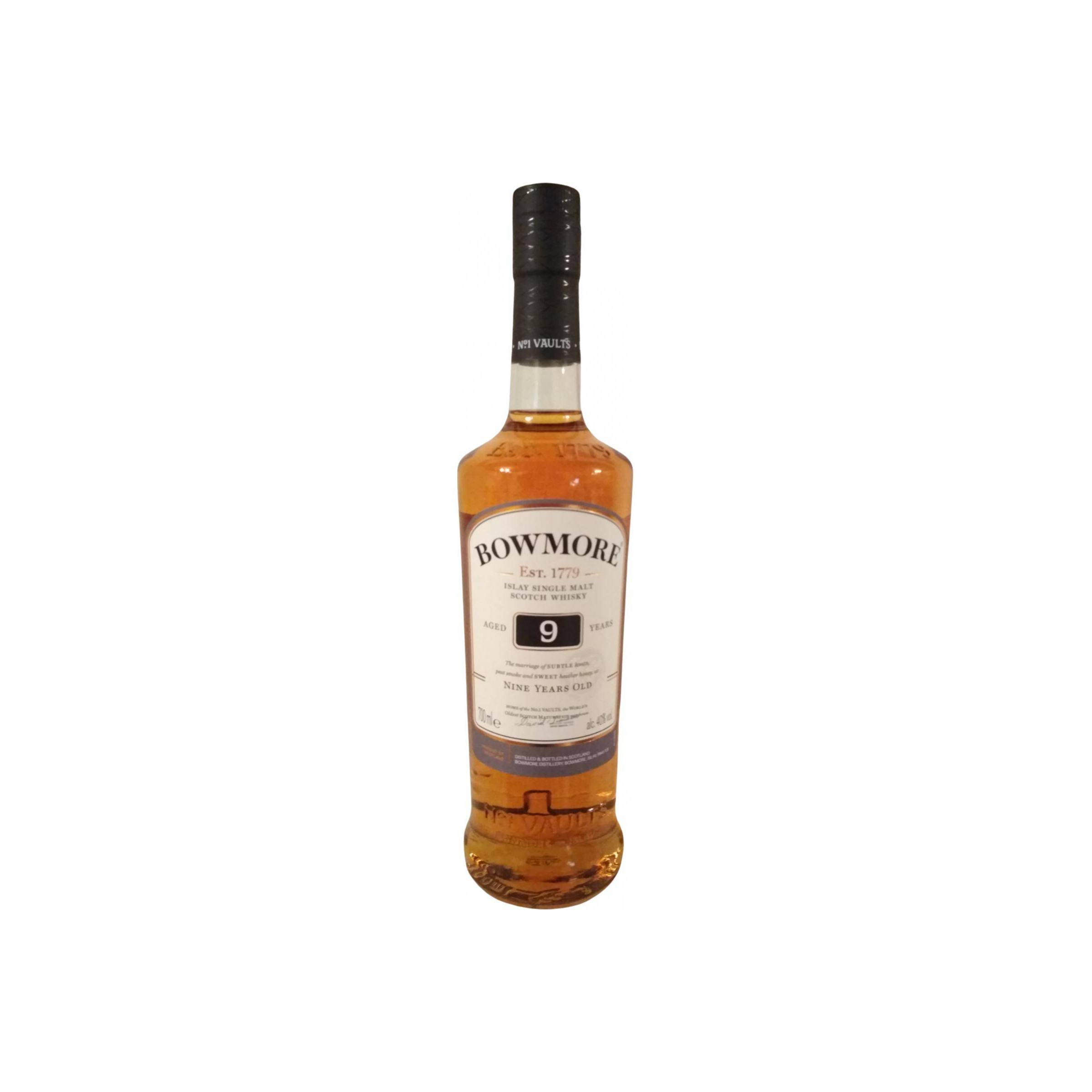 Bowmore 9 Years Single Malt Whisky