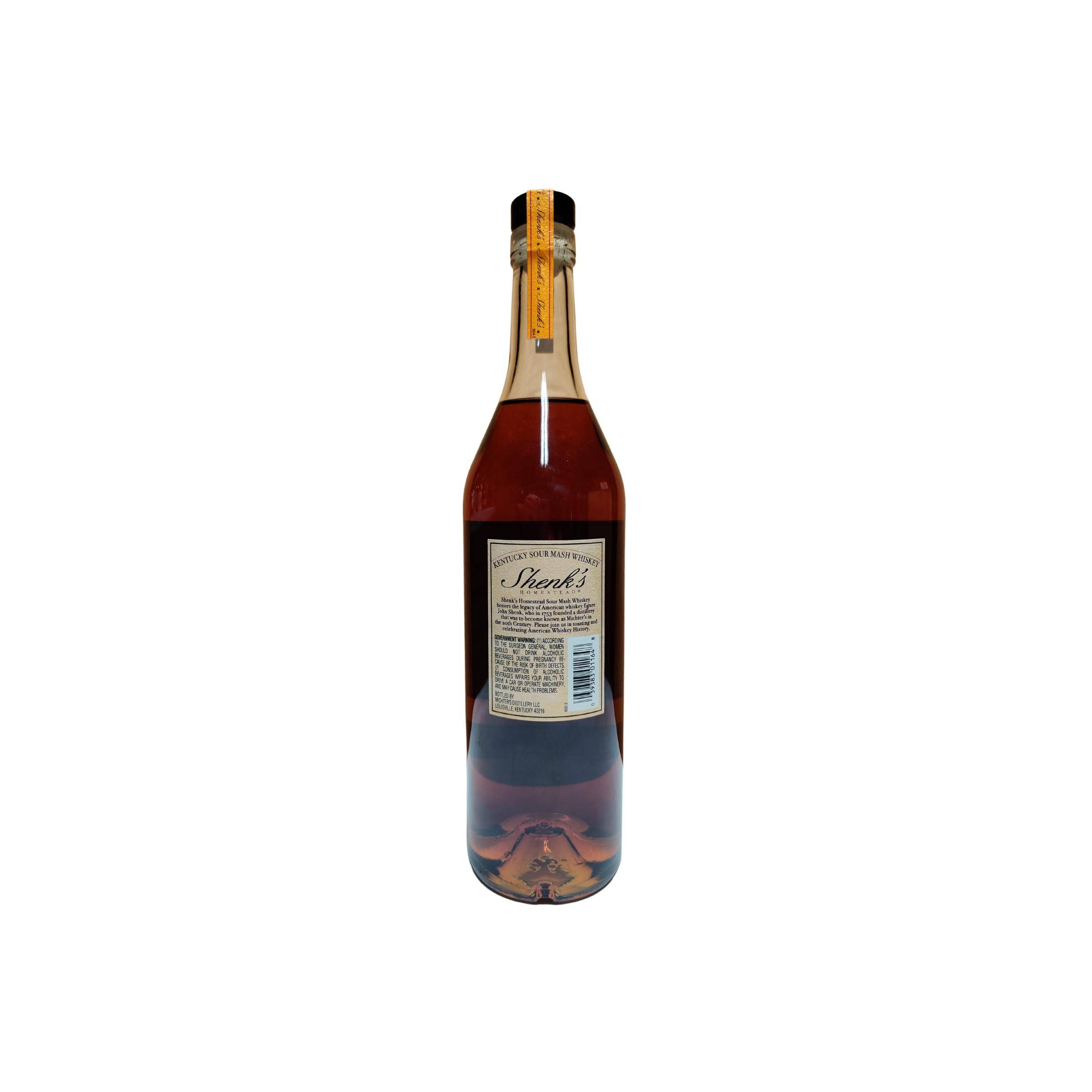 Shenk's Homestead Kentucky Sour Mash Whiskey 2