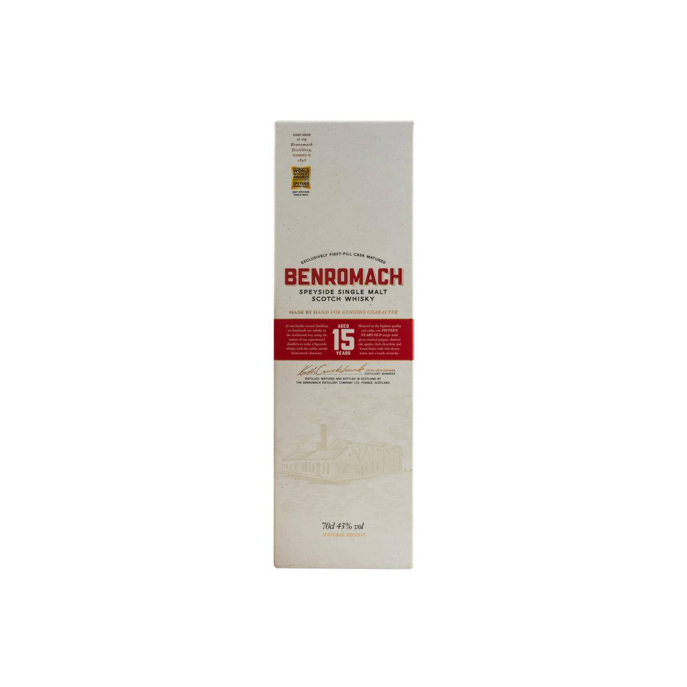 Benromach 15 Years Single Malt Whisky 3