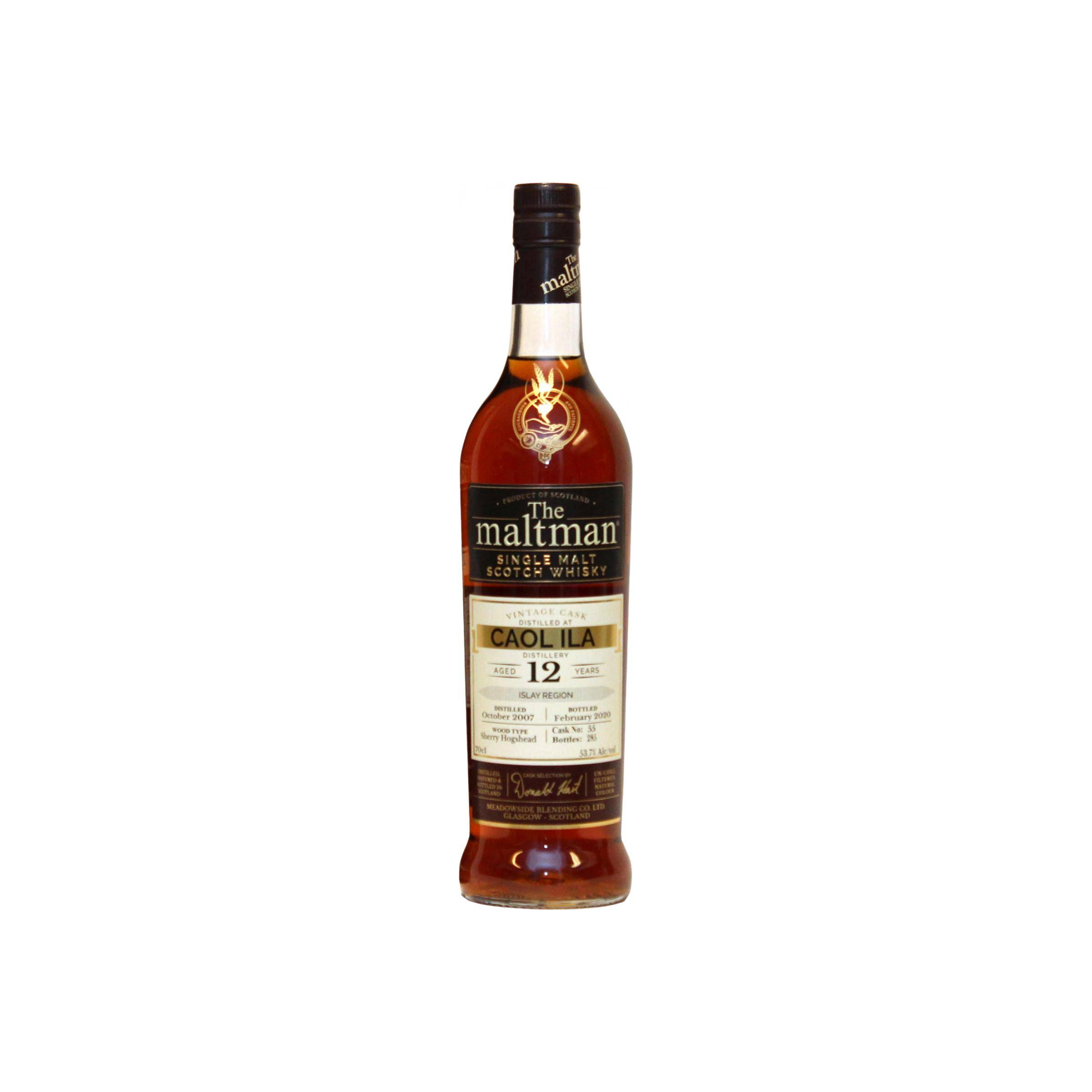 Caol Ila 2007 12 Years Single Malt Whisky
