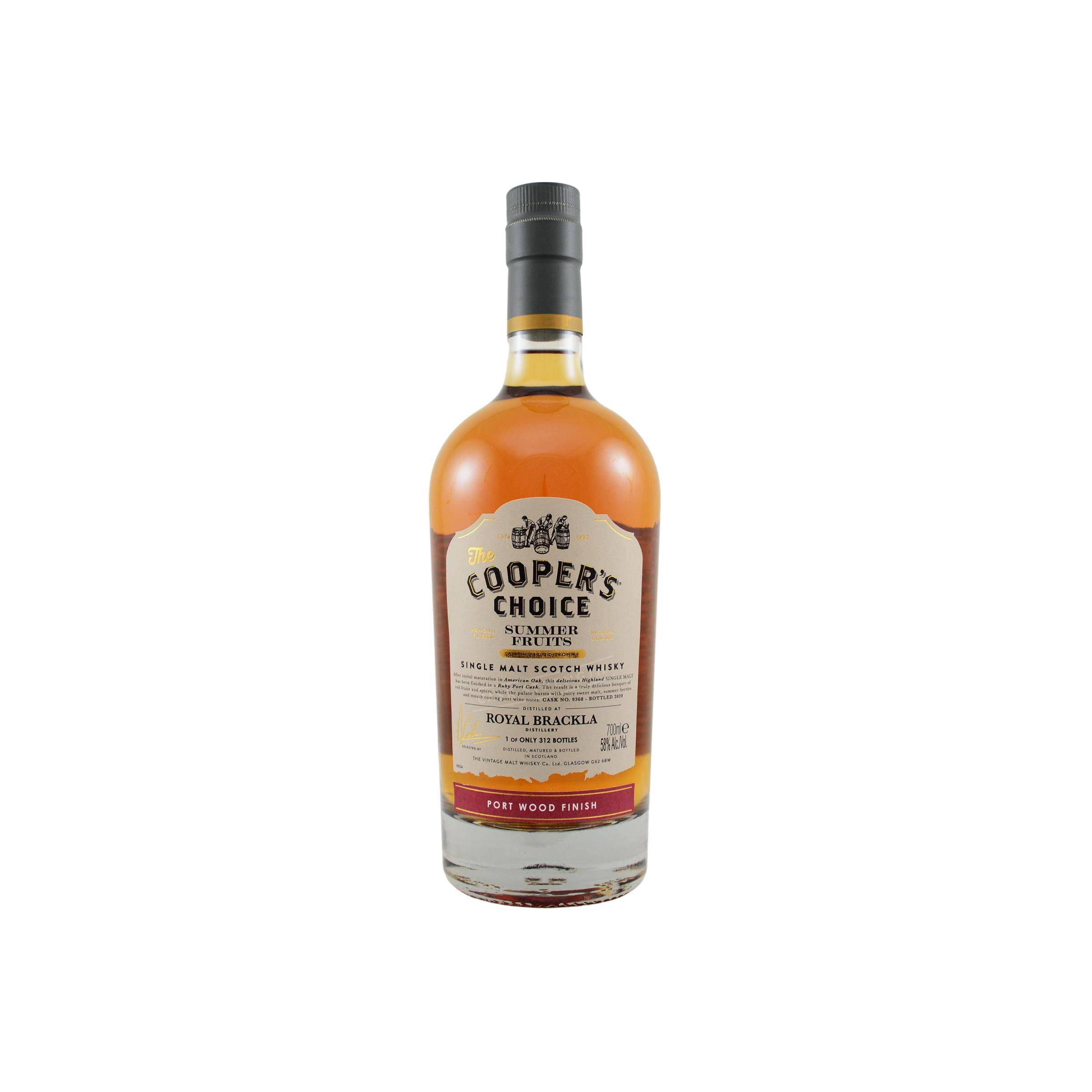Royal Brackla The Cooper's Choice Single Malt Whisky