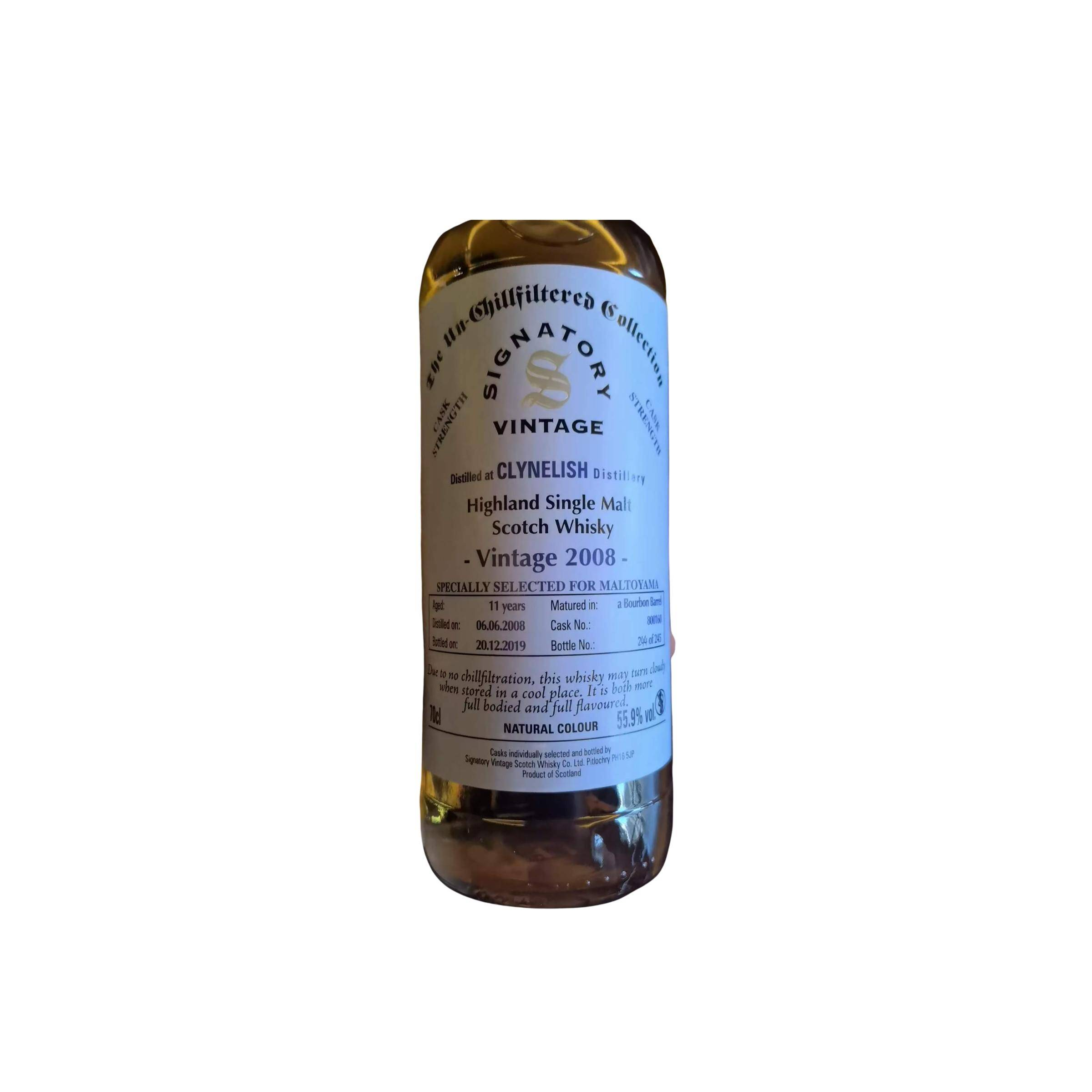 Clynelish The Un-Chillfiltered Collection 2008 11 Years Single Malt Whisky