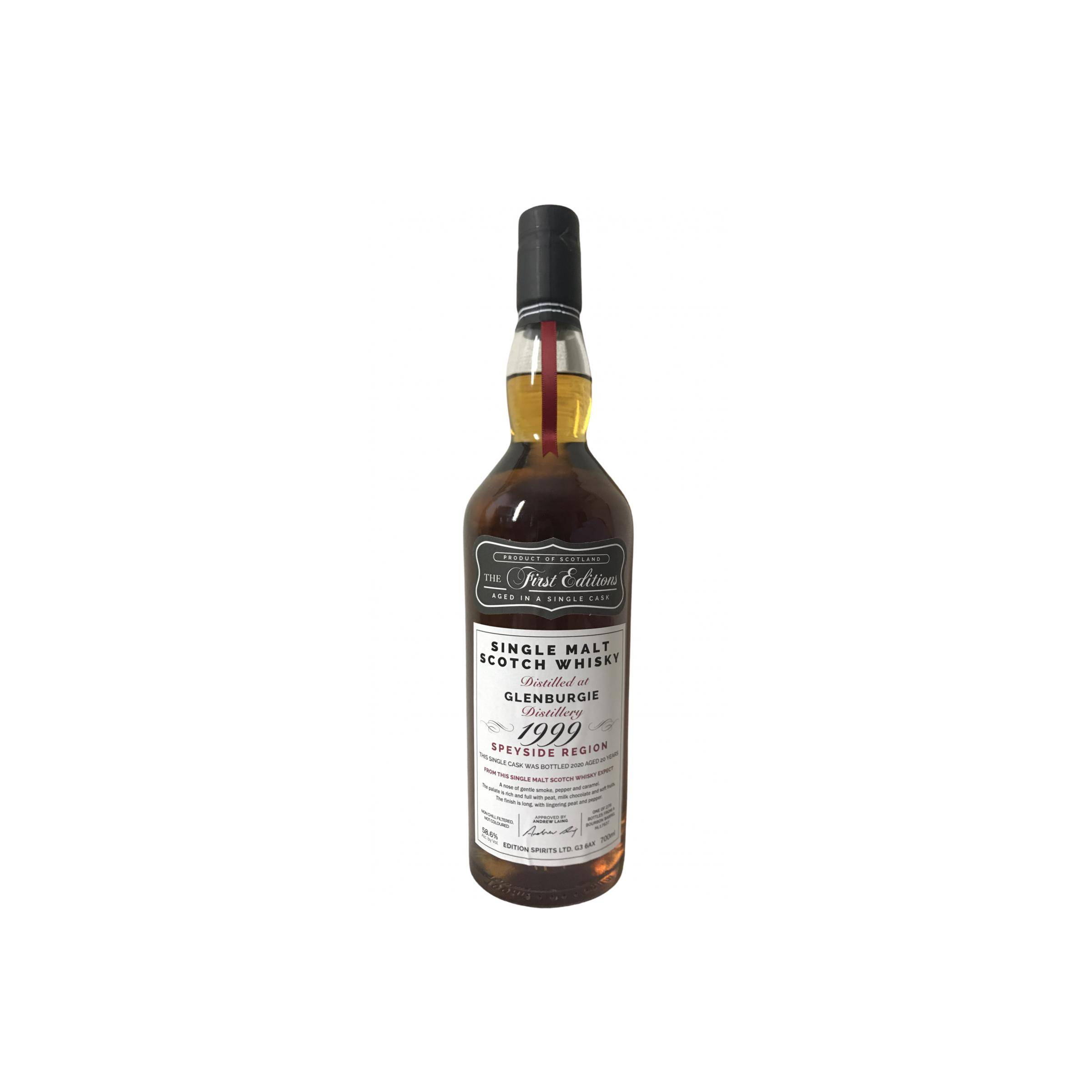 Glenburgie The First Editions 1999 20 Years Single Malt Whisky