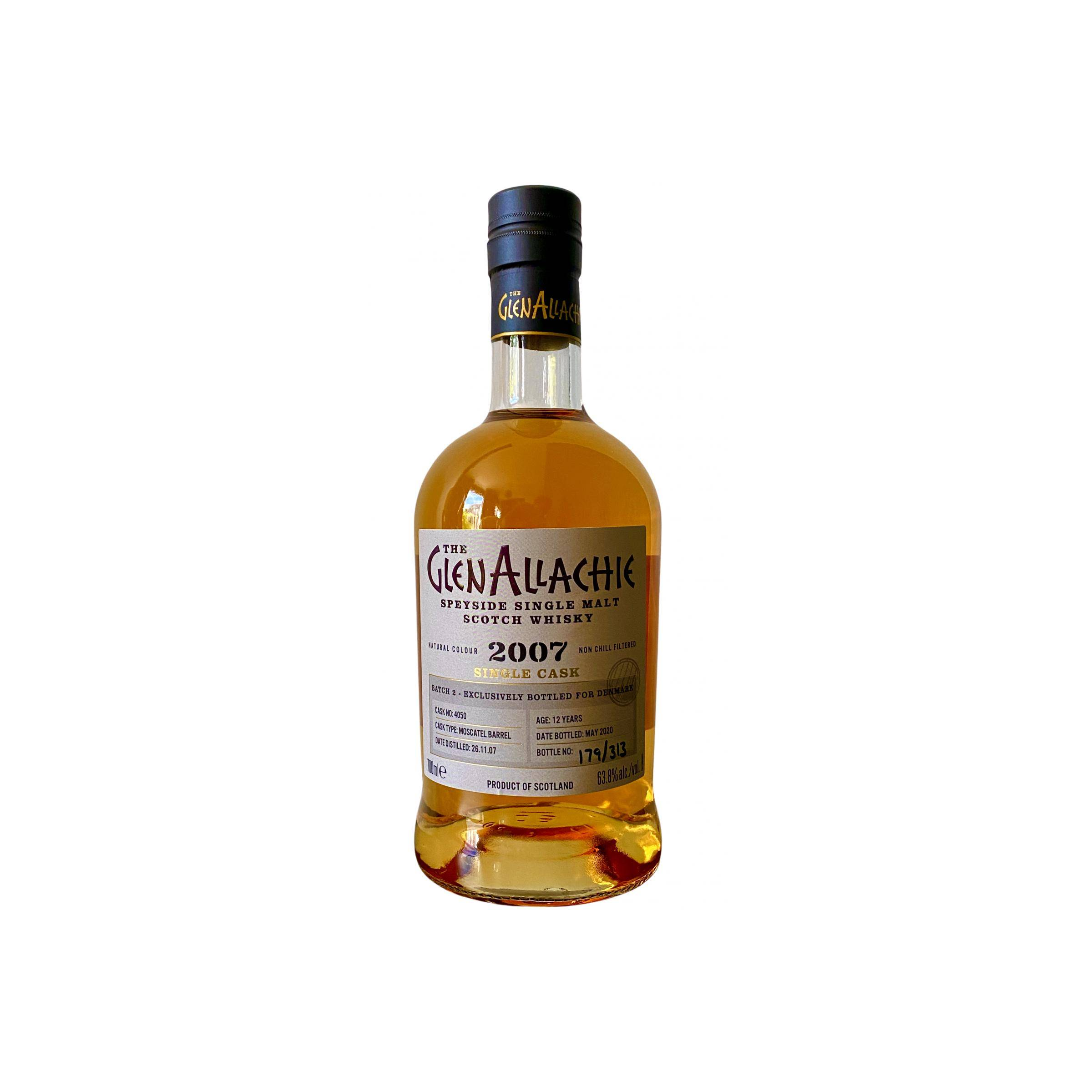 The GlenAllachie Single Cask 2007 12 Years Single Malt Whisky