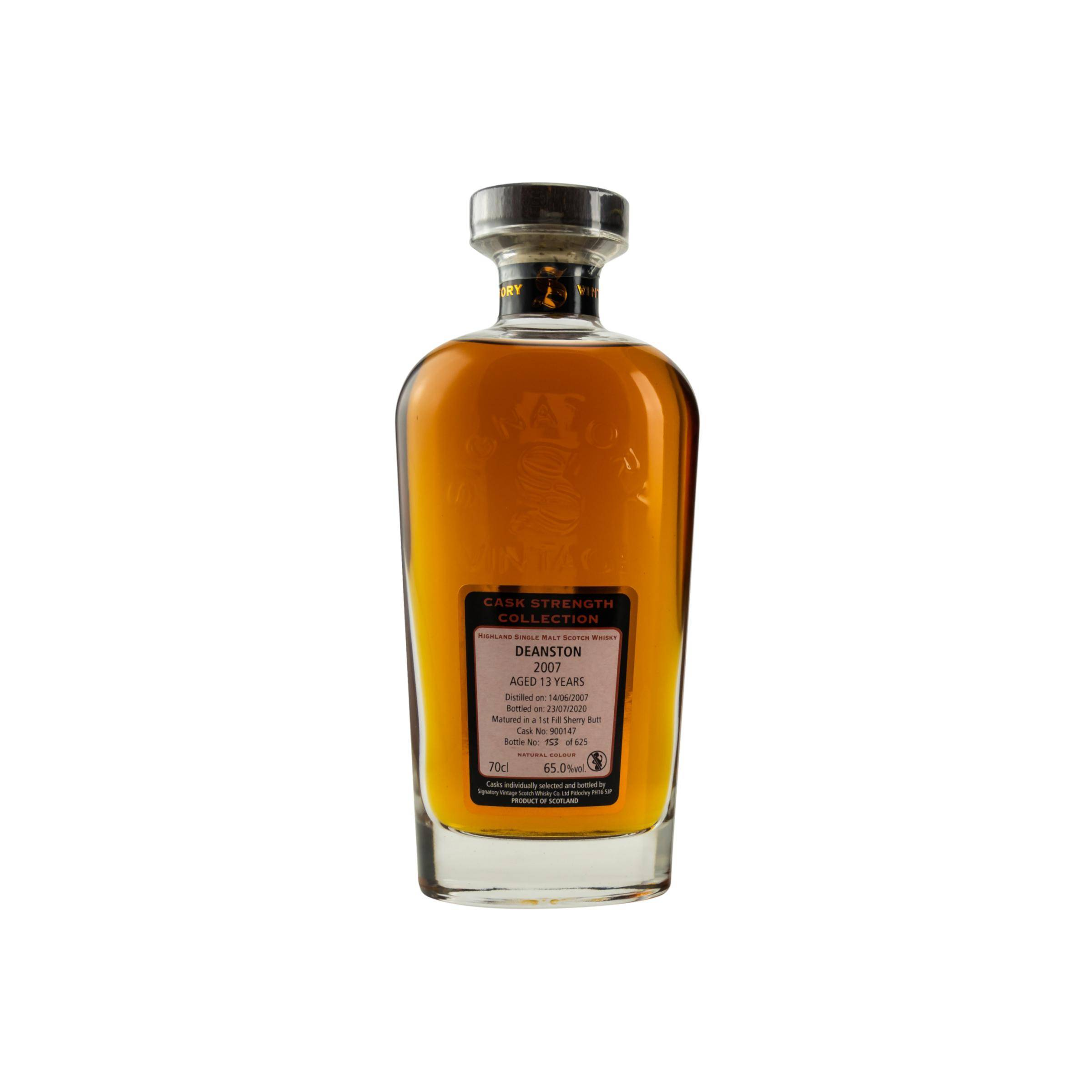 Deanston Cask Strength Collection 2007 13 Years Single Malt Whisky