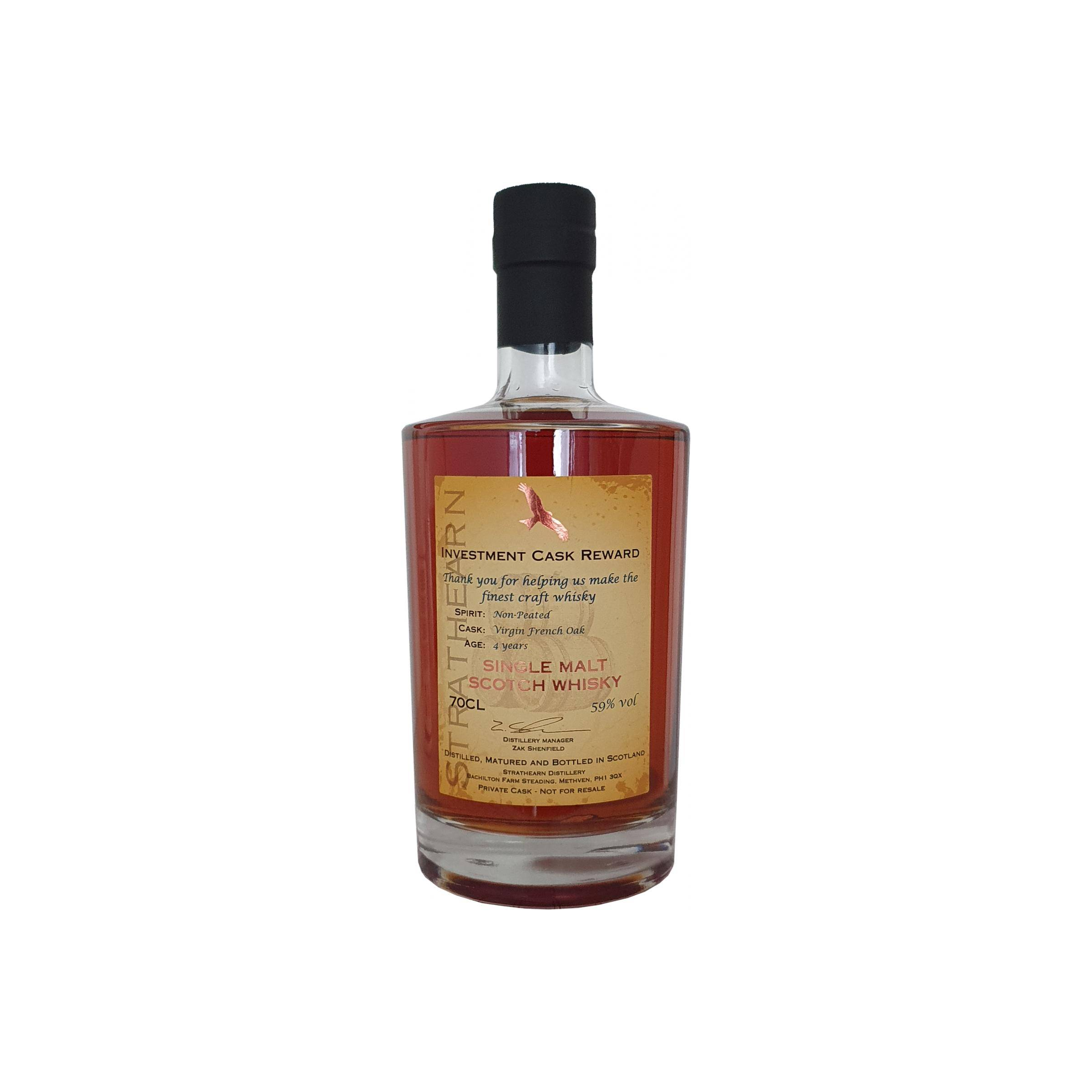 Strathearn 2015 4 Years Single Malt Whisky