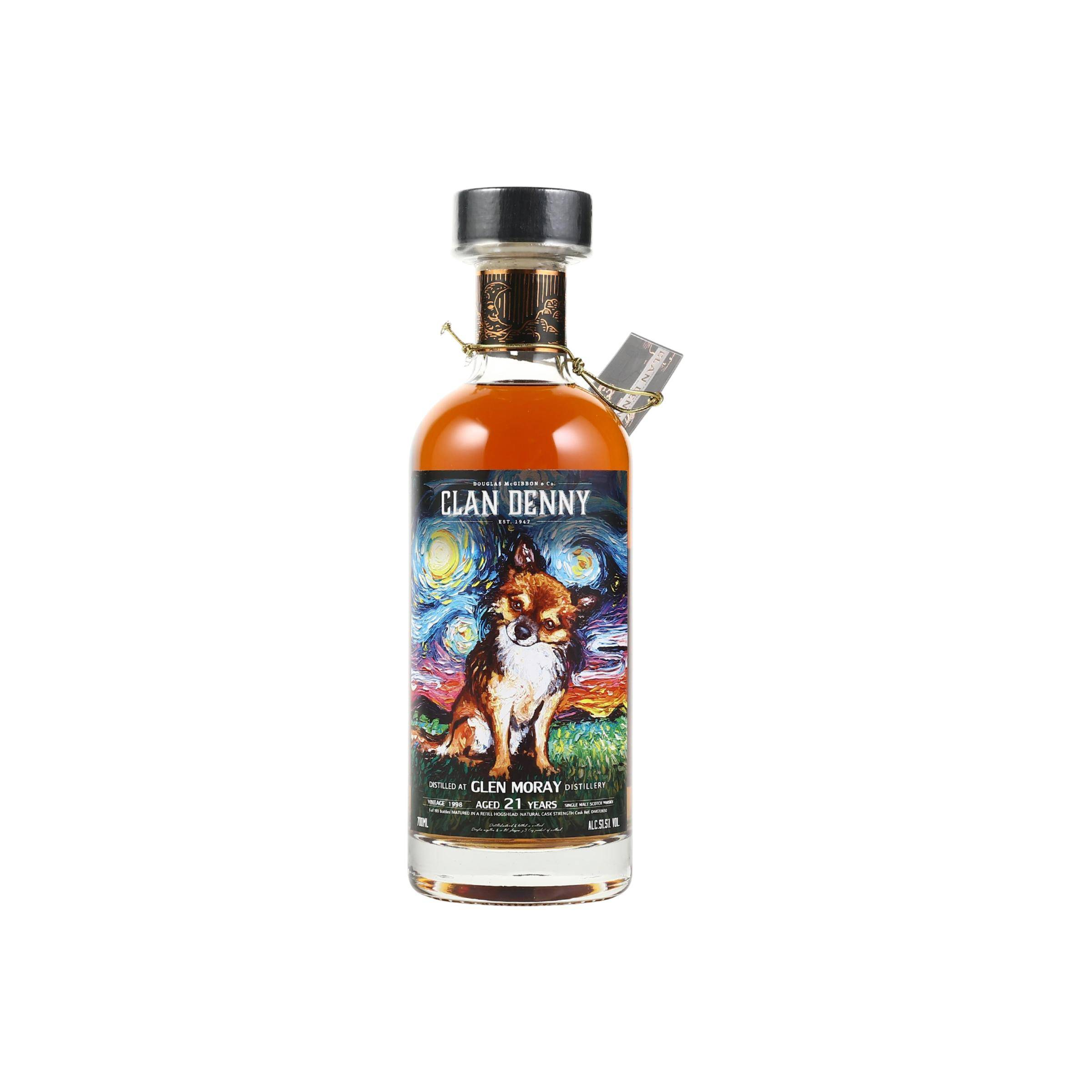 Glen Moray 1998 21 Years Single Malt Whisky