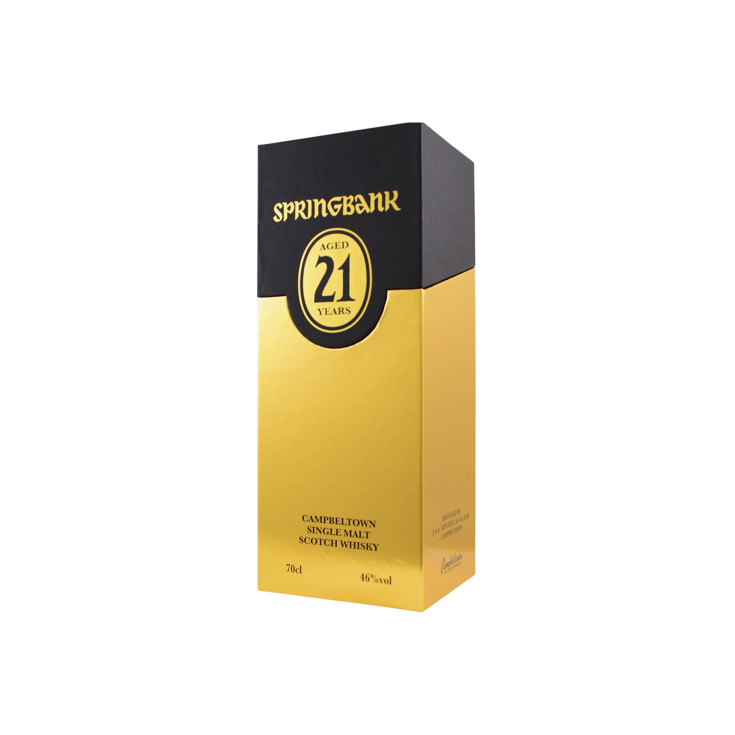 Springbank 21 Years Single Malt Whisky 3