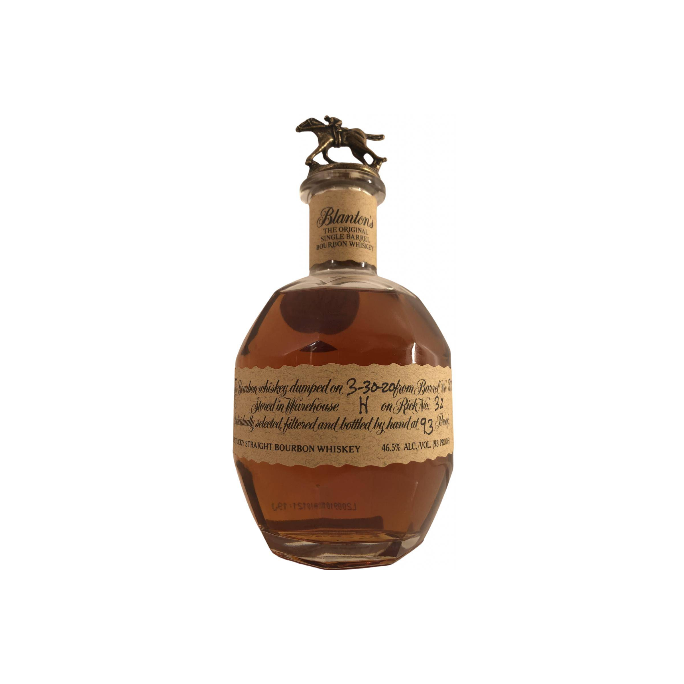 Blanton's Single Barrel Bourbon Whiskey Bourbon Whisky