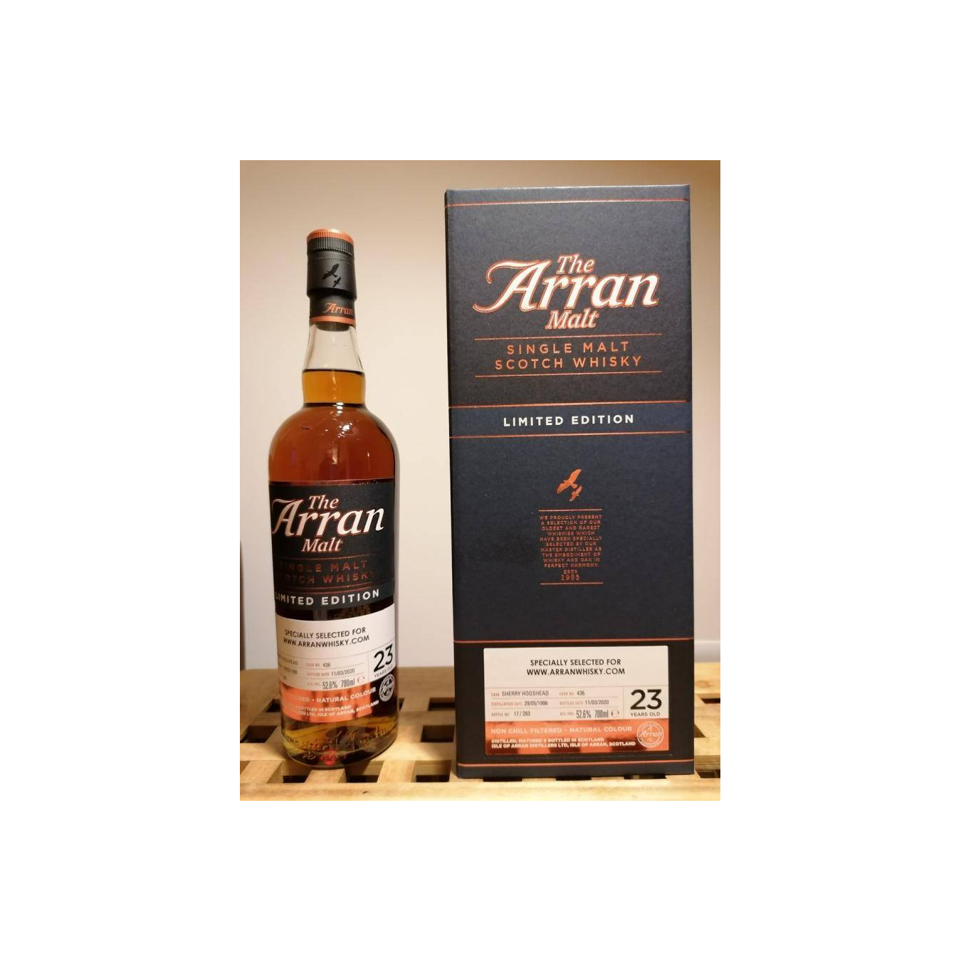 Arran Limited Edition 1996 23 Years Single Malt Whisky 2