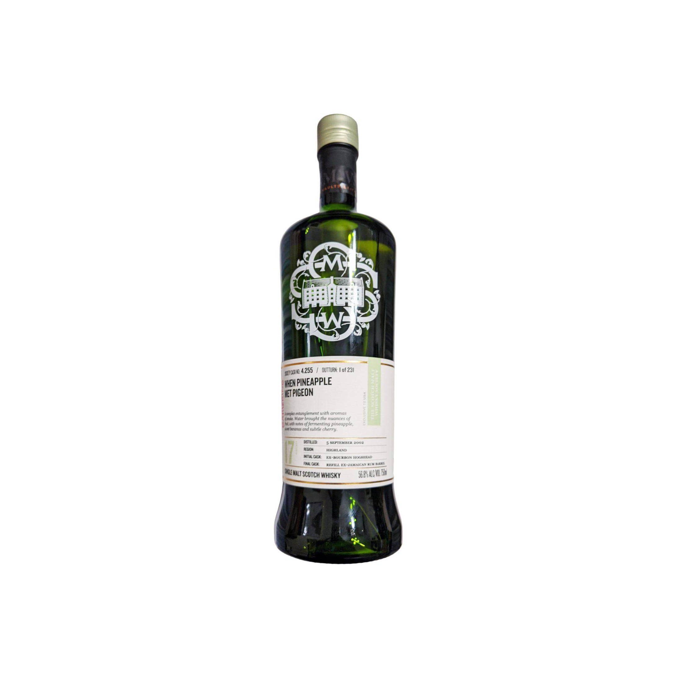The Scotch Malt Whisky Society 2002 17 Years Single Malt Whisky