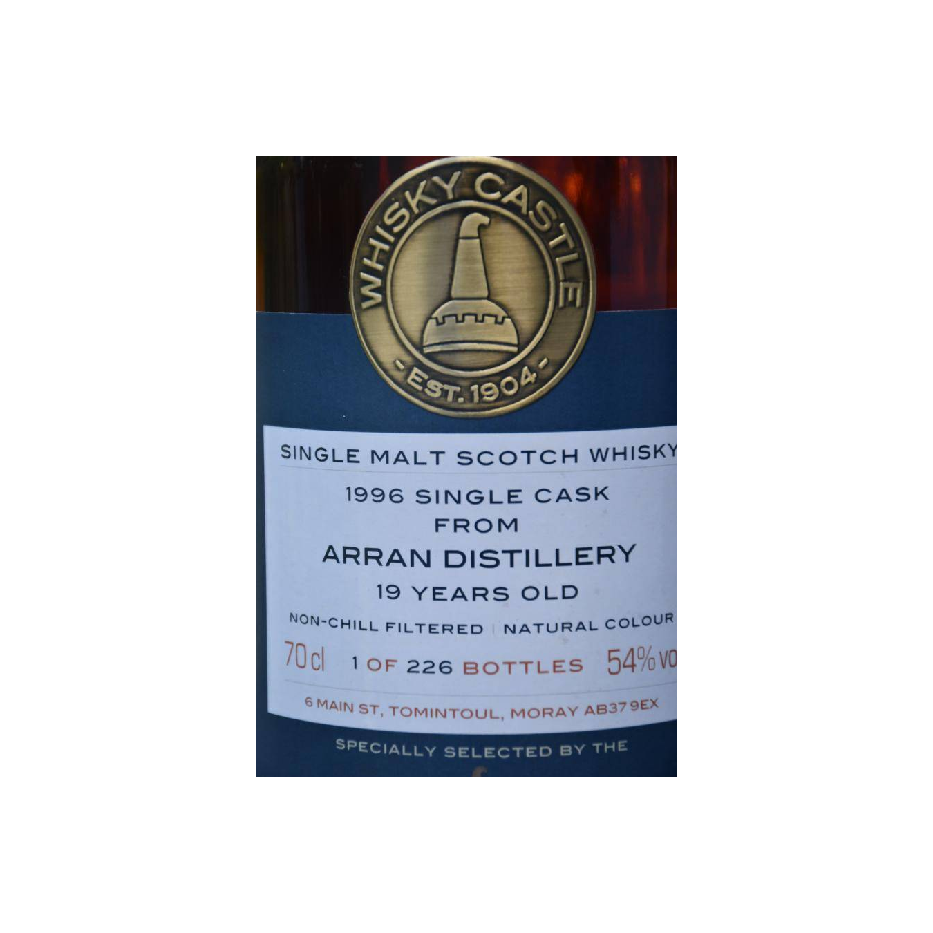 Arran 1996 19 Years Single Malt Whisky 3