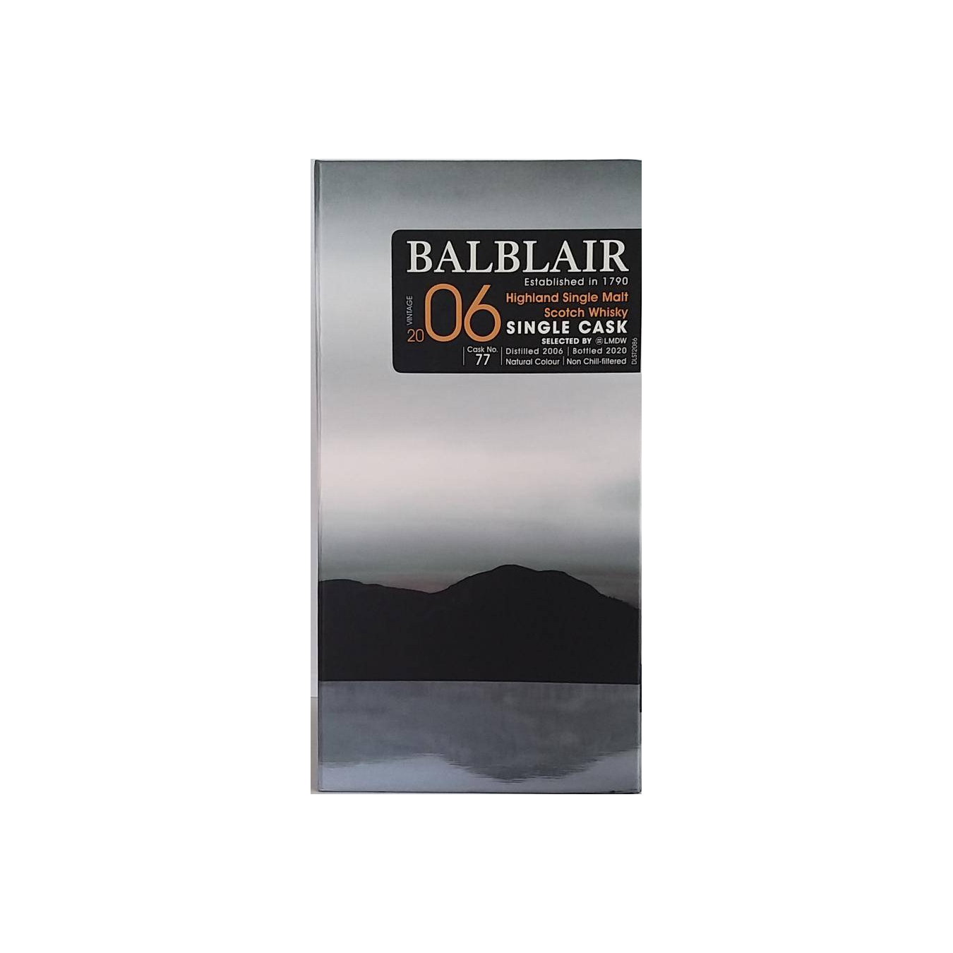 Balblair Single Cask 2006 14 Years Single Malt Whisky 2