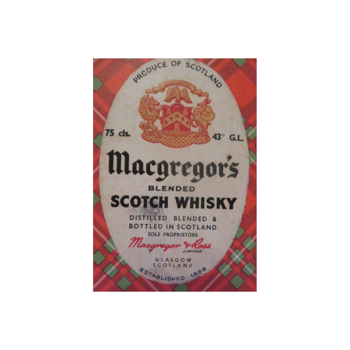 Macgregor's Blended Scotch Whisky 2