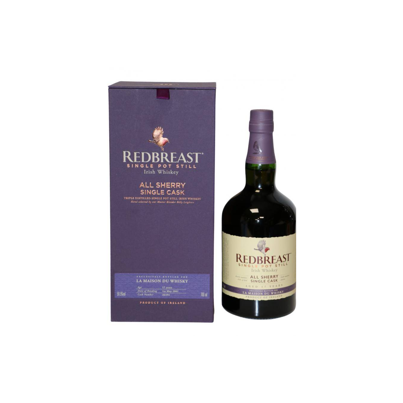 Redbreast 2001 17 Years Single Pot Still Whisky 3