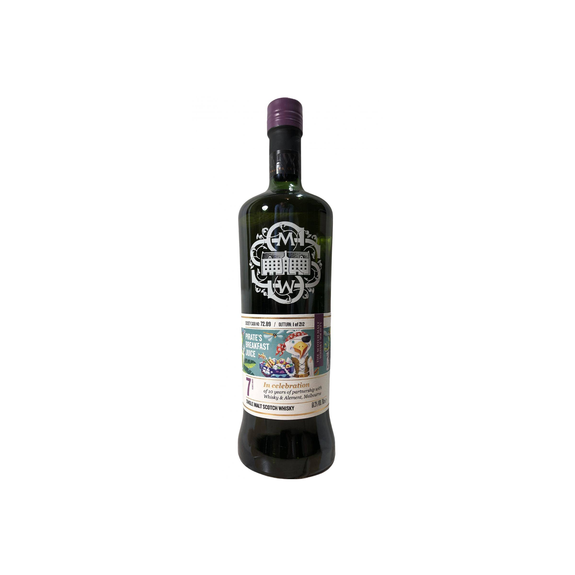 The Scotch Malt Whisky Society 2012 7 Years Single Malt Whisky