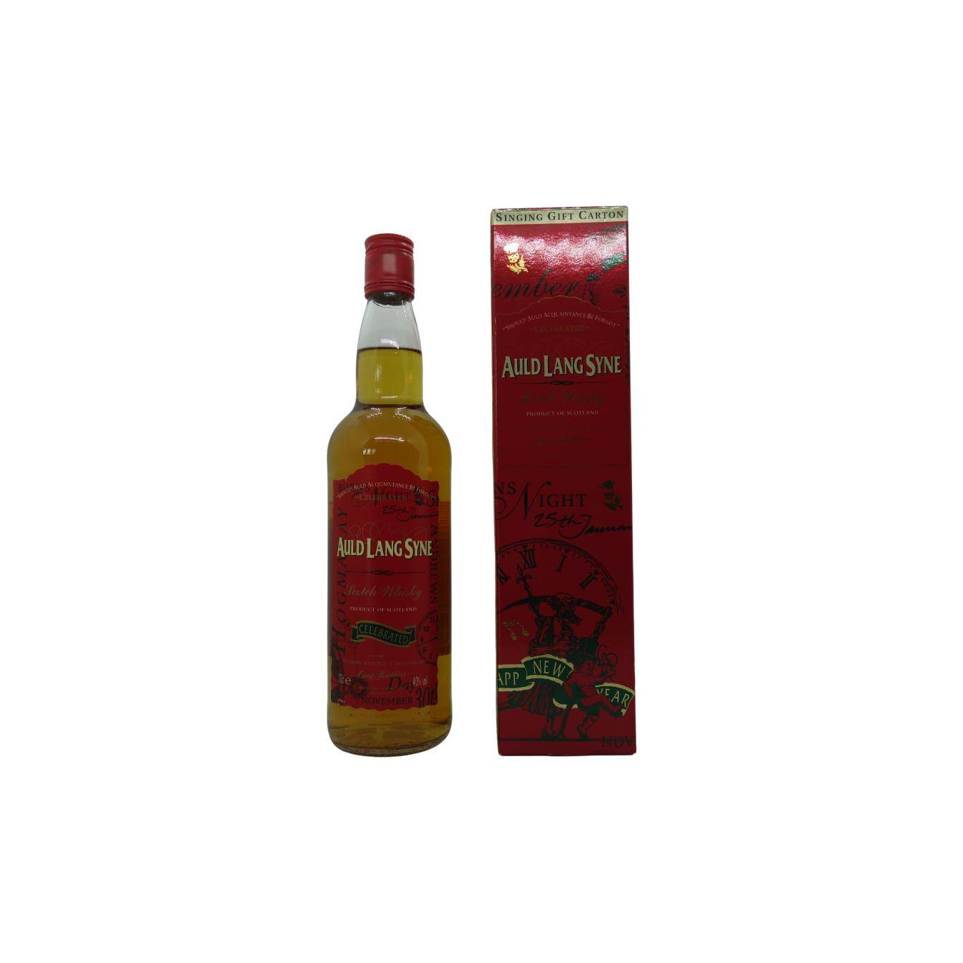 Auld Lang Syne Scotch Whisky LBL 2