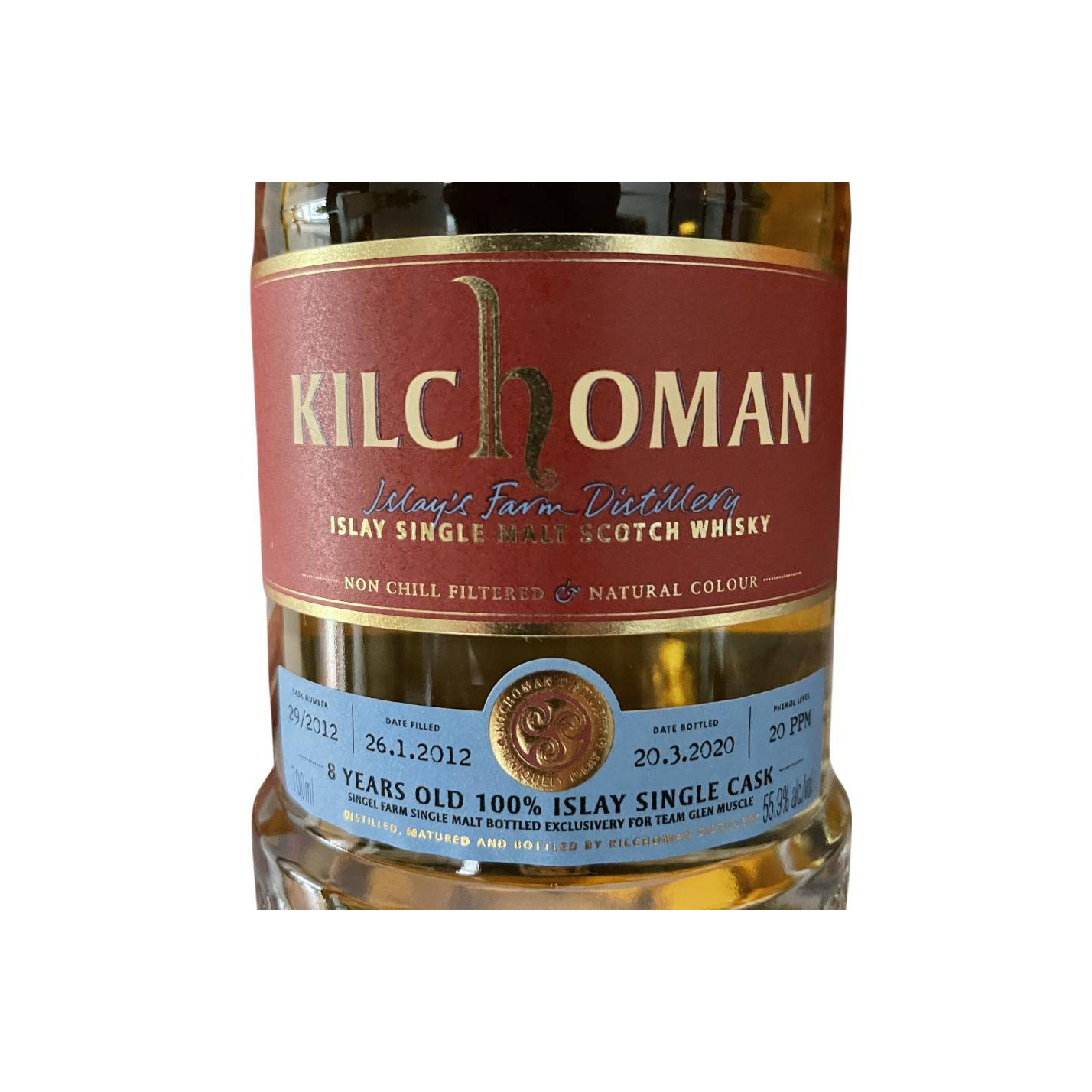 Kilchoman 2012 8 Years Single Malt Whisky 2