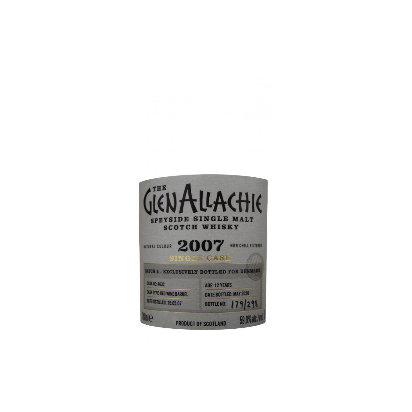 The GlenAllachie Single Cask 2007 12 Years Single Malt Whisky 2