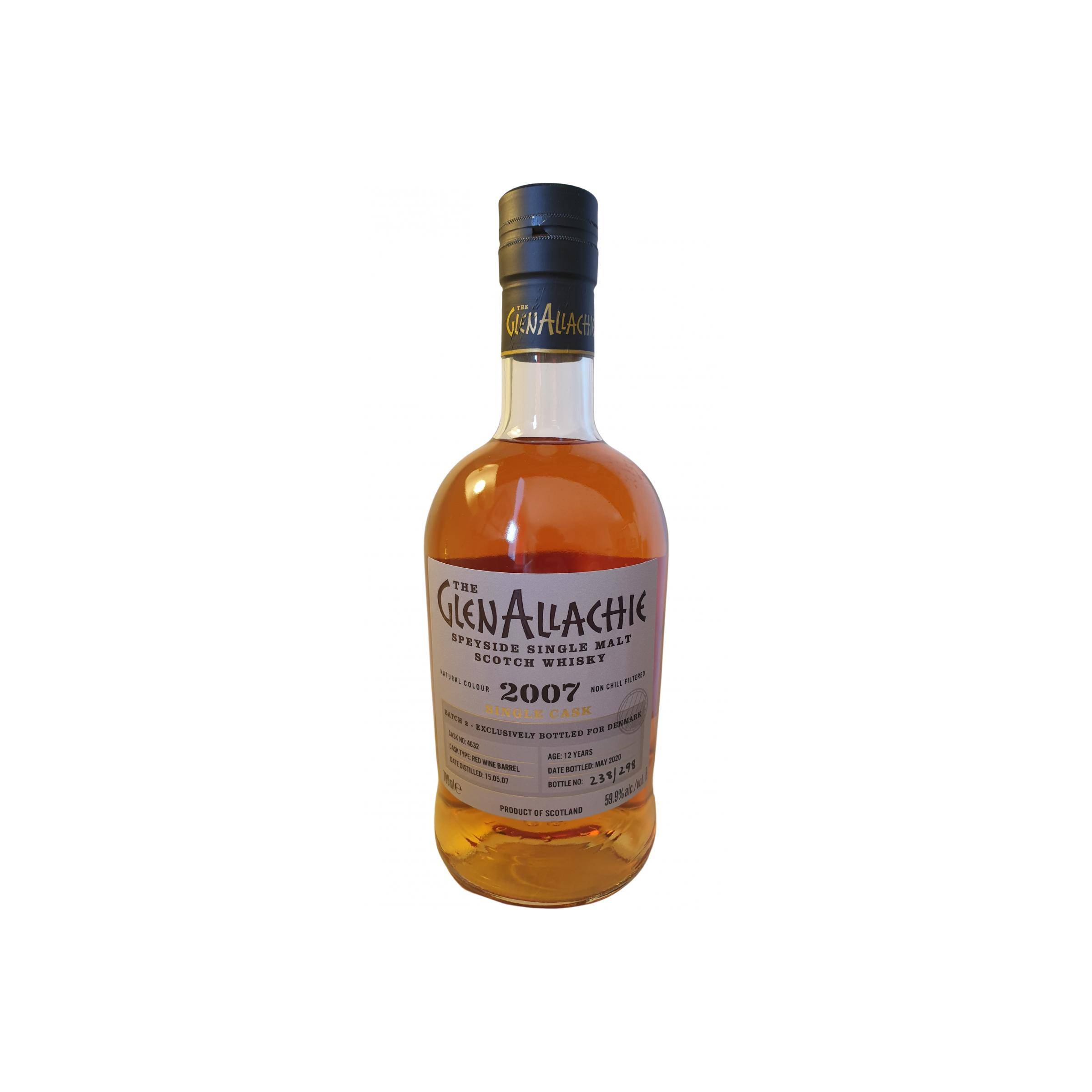 The GlenAllachie Single Cask 2007 12 Years Single Malt Whisky