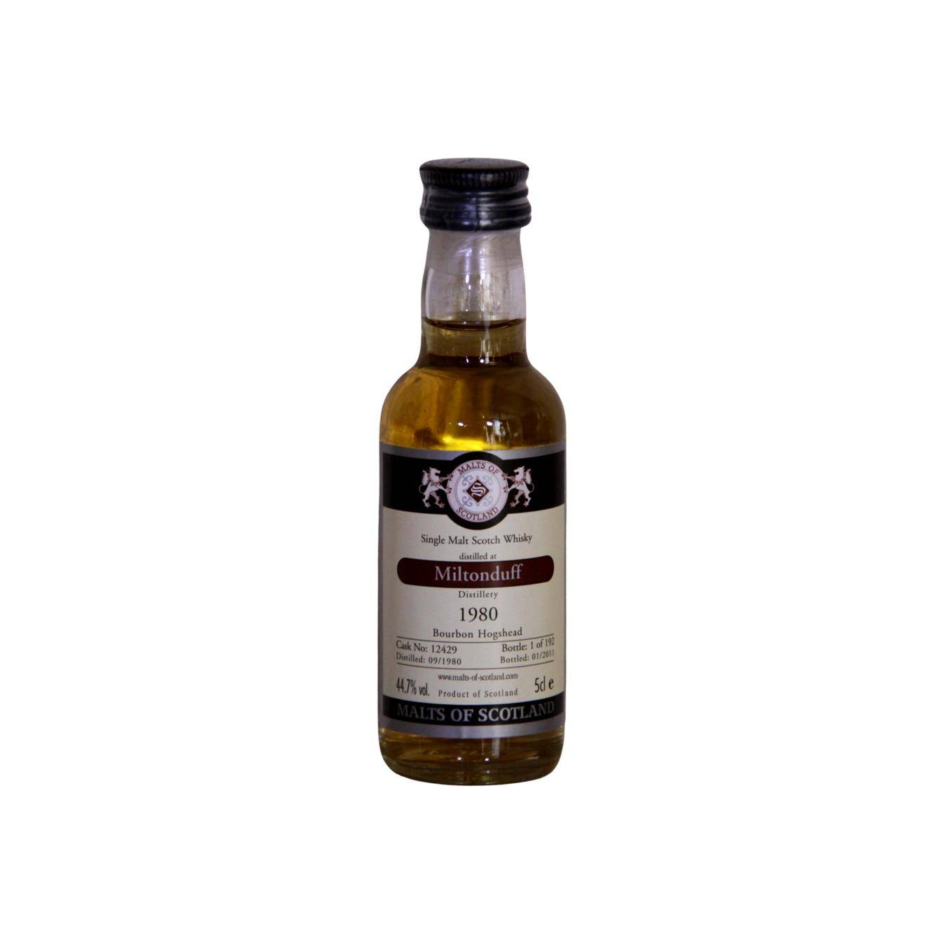 Miltonduff 1980 30 Years Single Malt Whisky