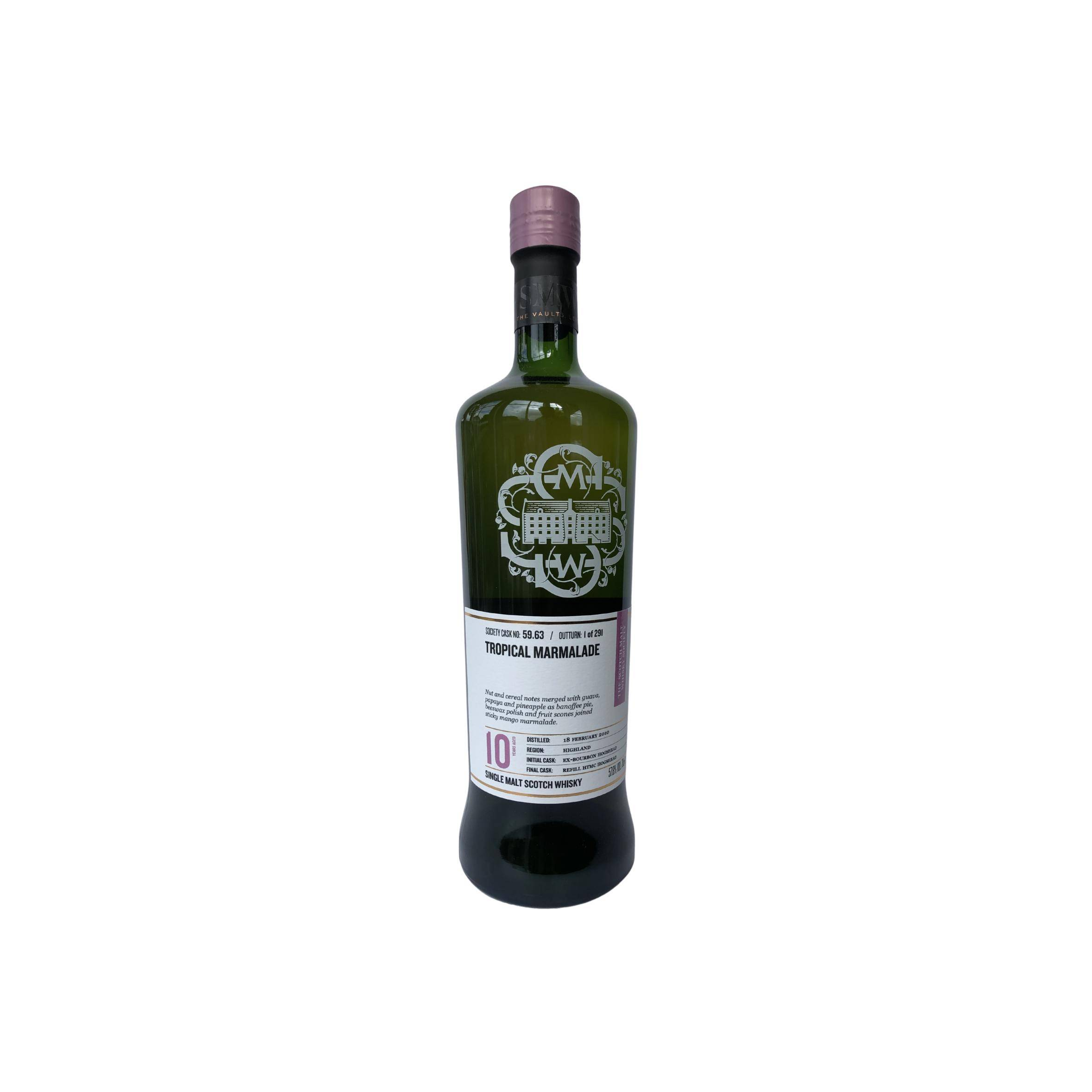 The Scotch Malt Whisky Society 2010 10 Years Single Malt Whisky
