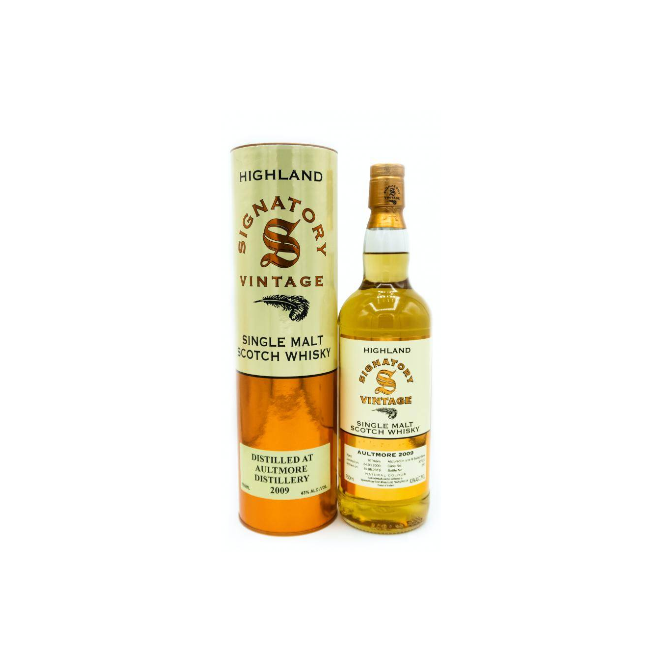 Aultmore Vintage Collection 2009 10 Years Single Malt Whisky 2