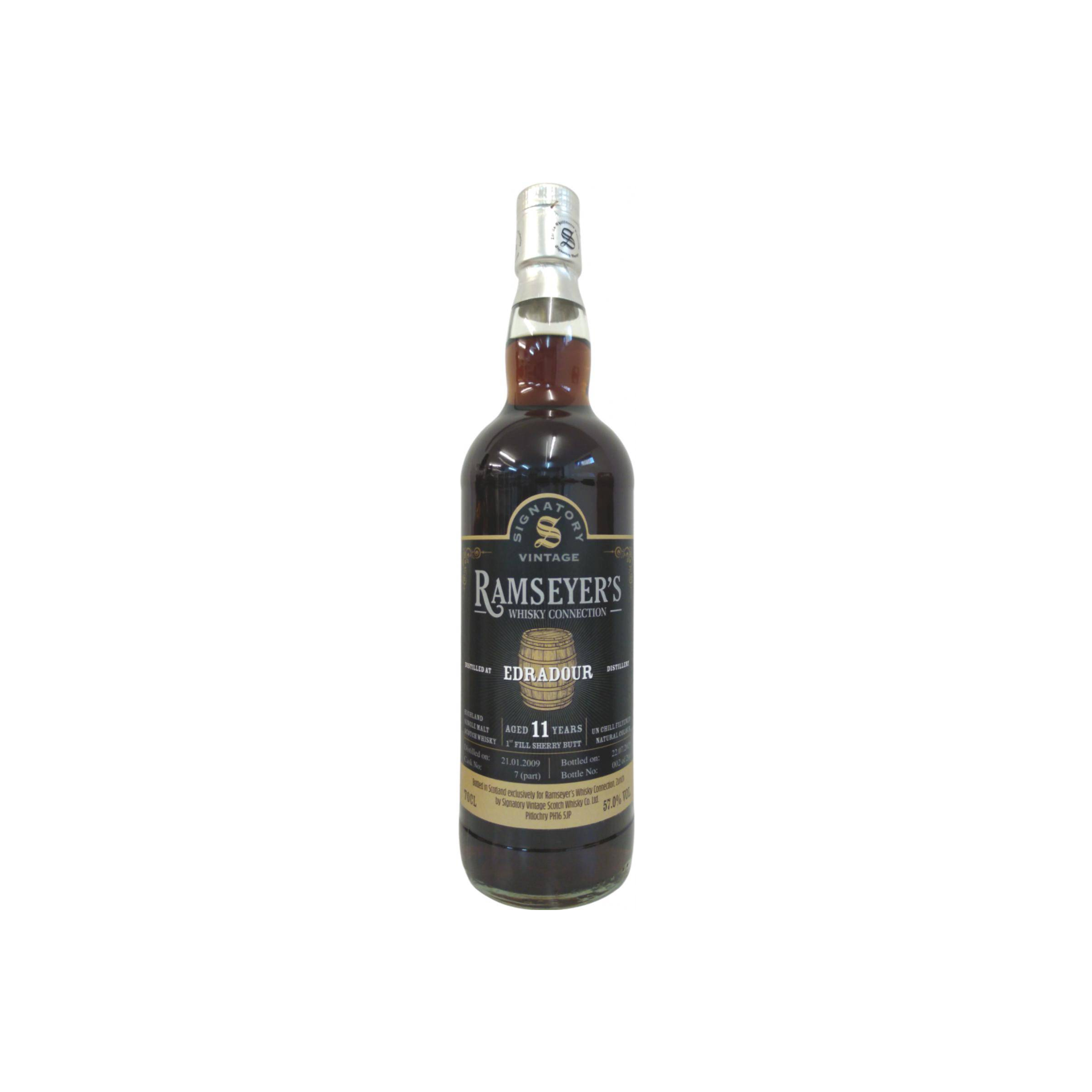 Edradour The Un-Chillfiltered Collection 2009 11 Years Single Malt Whisky