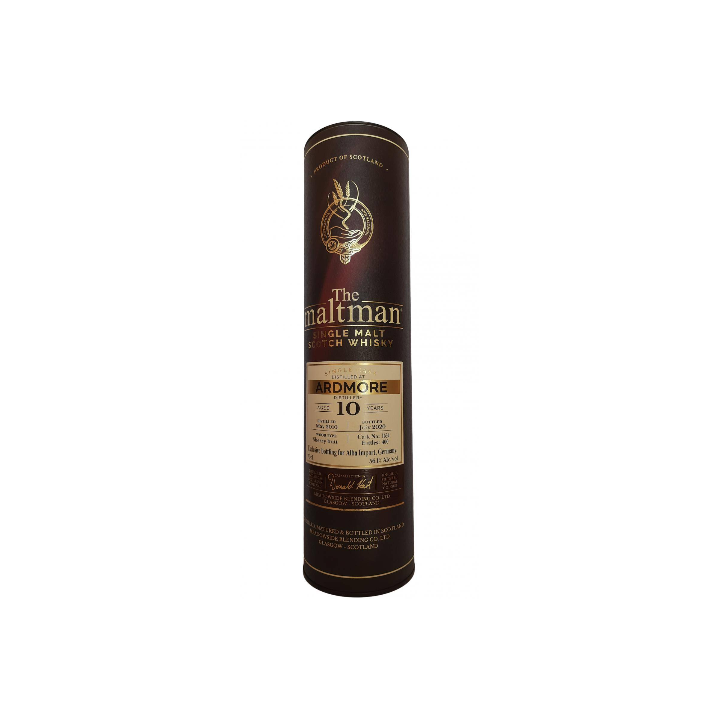 Ardmore 2010 10 Years Single Malt Whisky 3