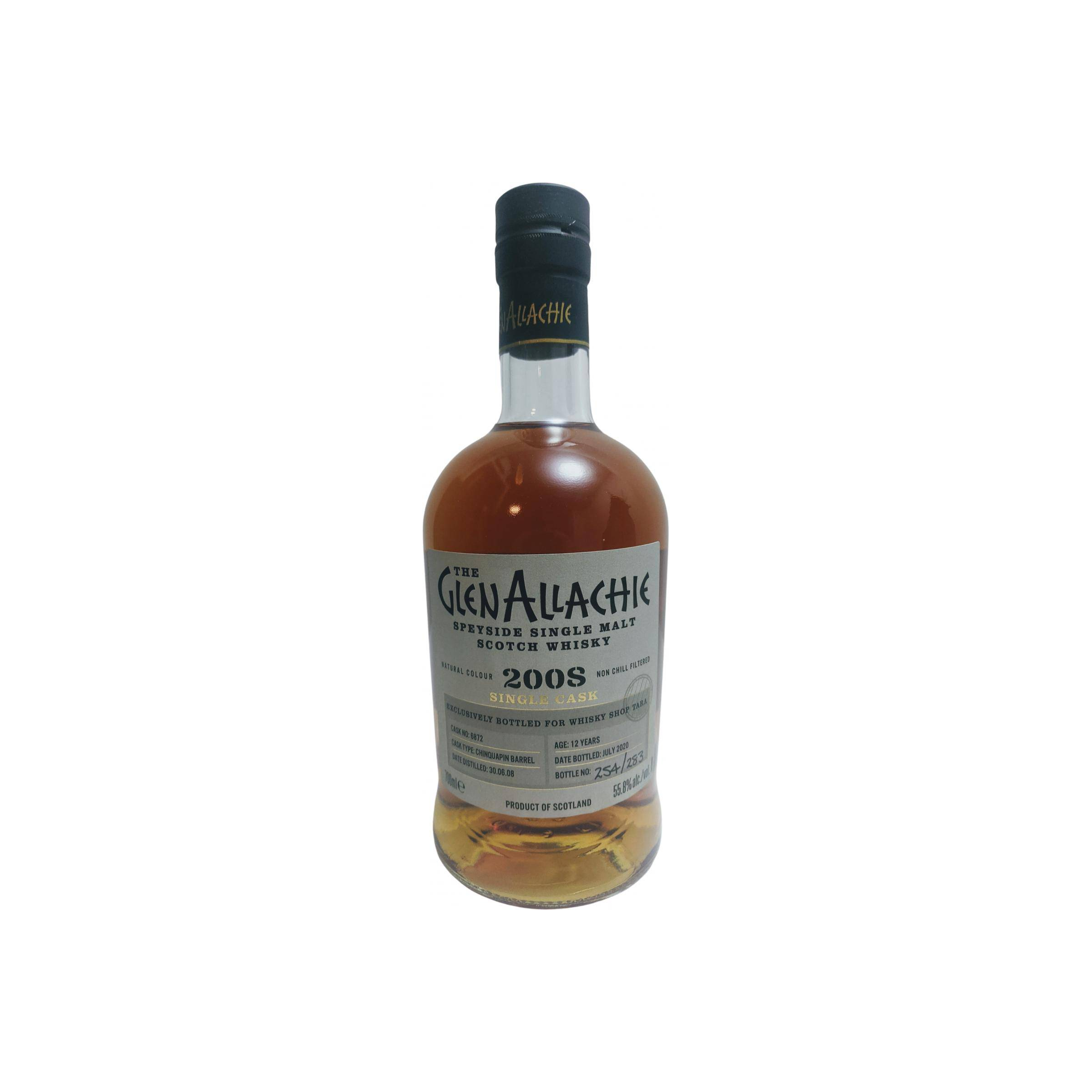 The GlenAllachie Single Cask 2008 12 Years Single Malt Whisky