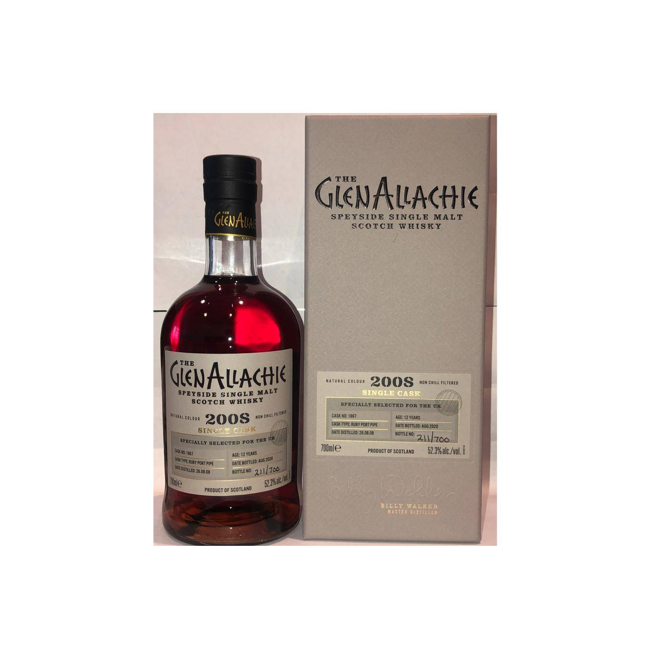 The GlenAllachie Single Cask 2008 12 Years Single Malt Whisky 2