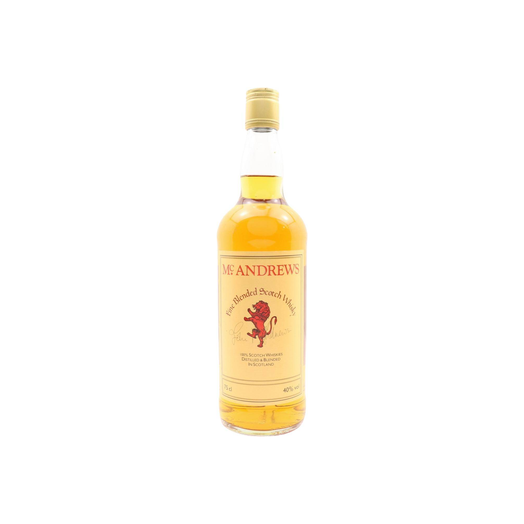 McAndrews Fine Blended Scotch Whisky