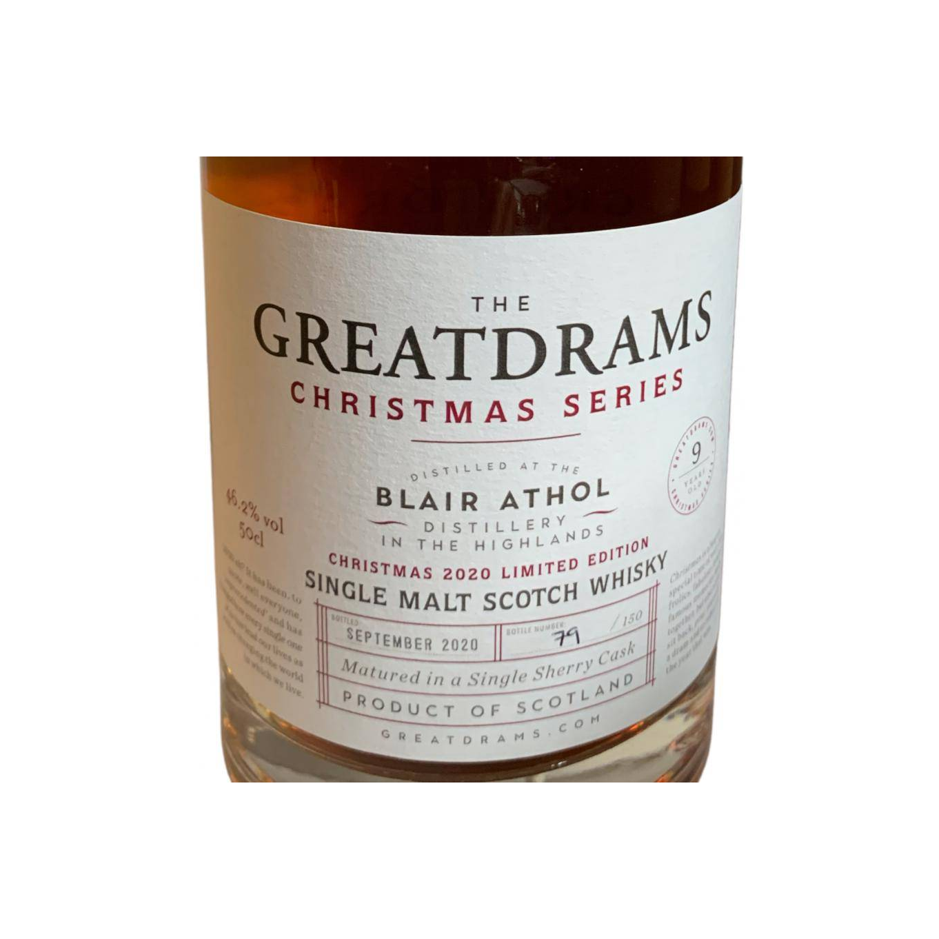 Blair Athol 9 Years Single Malt Whisky 2