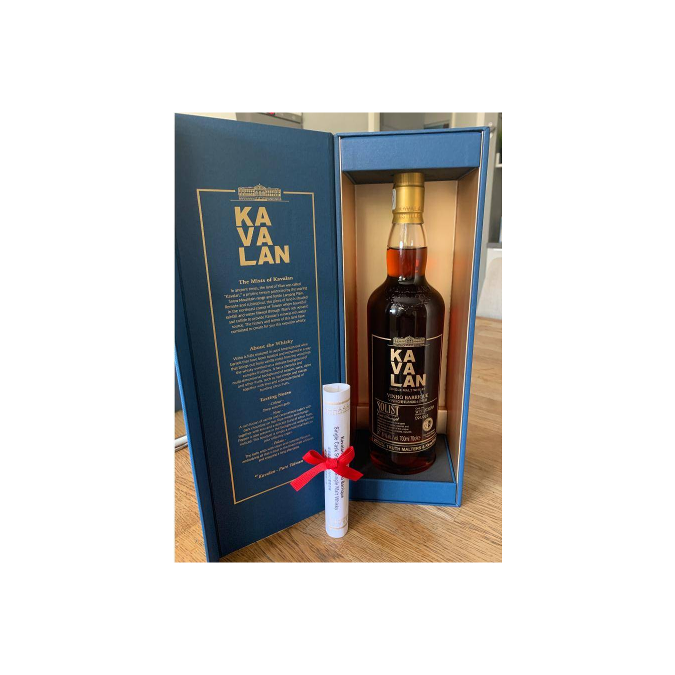 Kavalan Vinho Barrique 2015 Single Malt Whisky 2