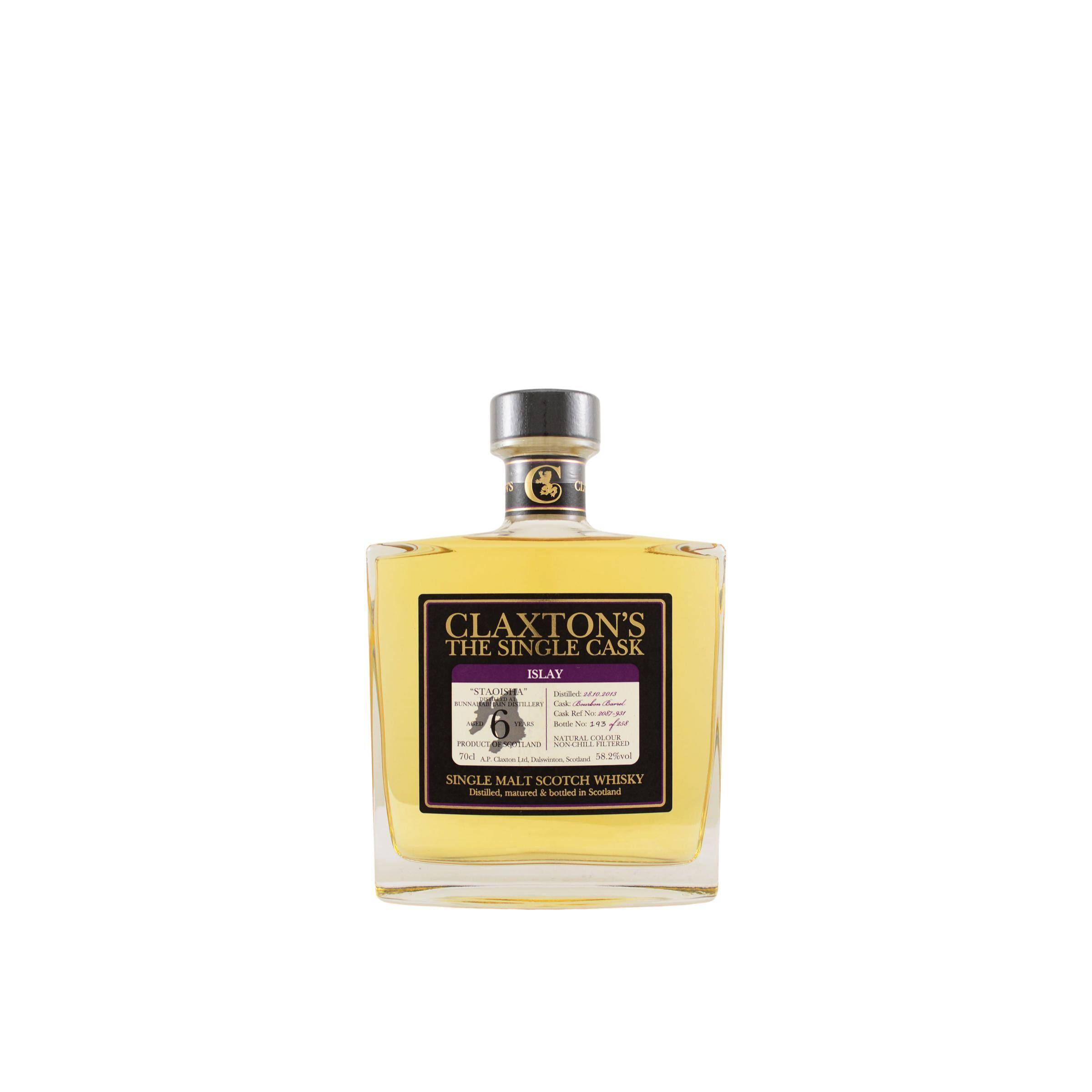 Bunnahabhain 2013 6 Years Single Malt Whisky