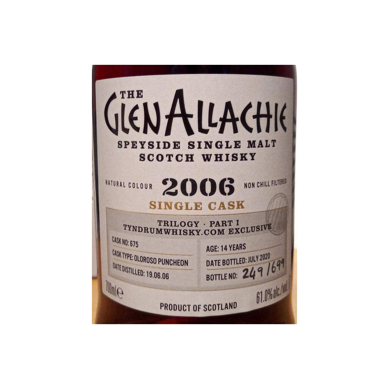 The GlenAllachie 2006 14 Years Single Malt Whisky 3